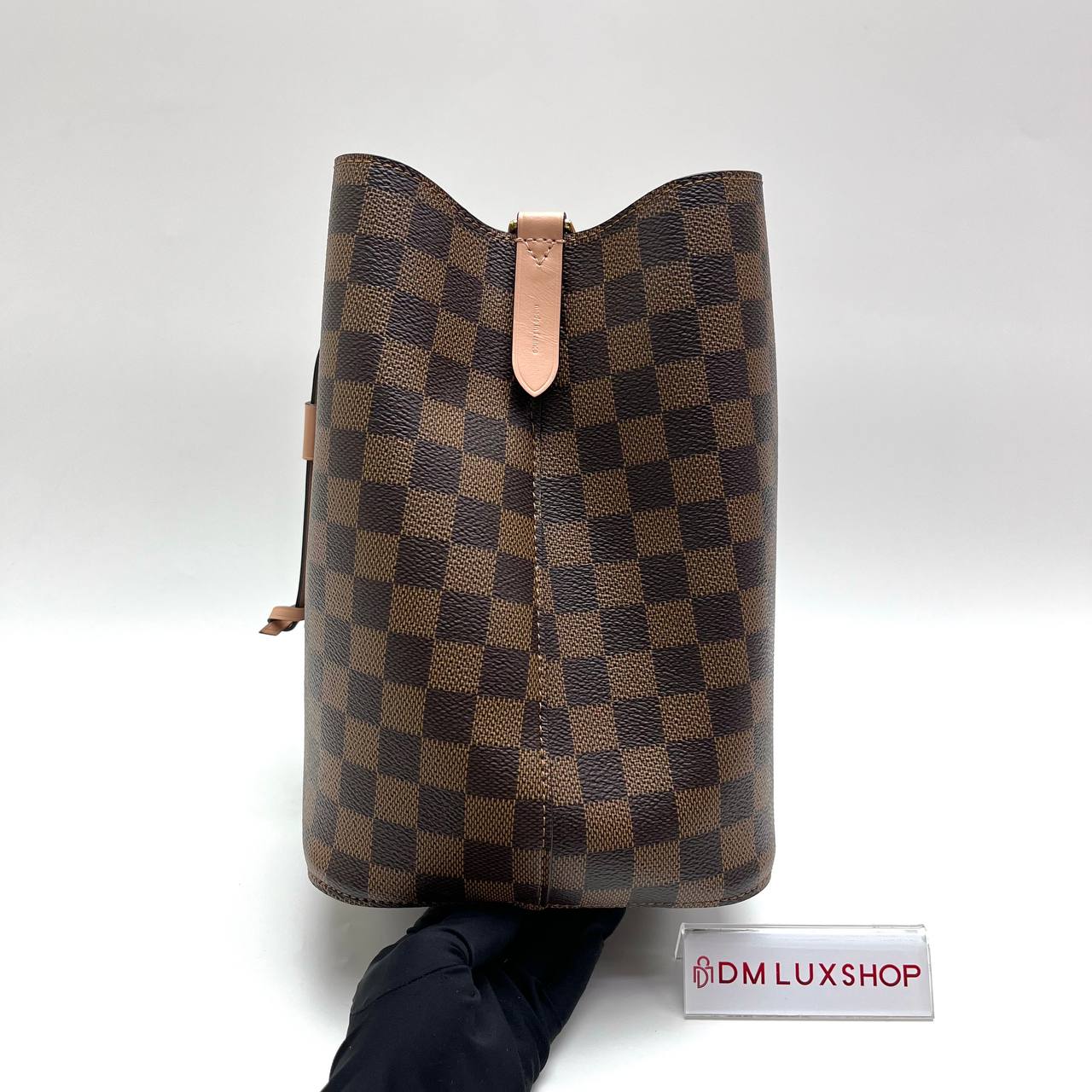 LV Pink Damier Ebene NeoNoe MM GHW