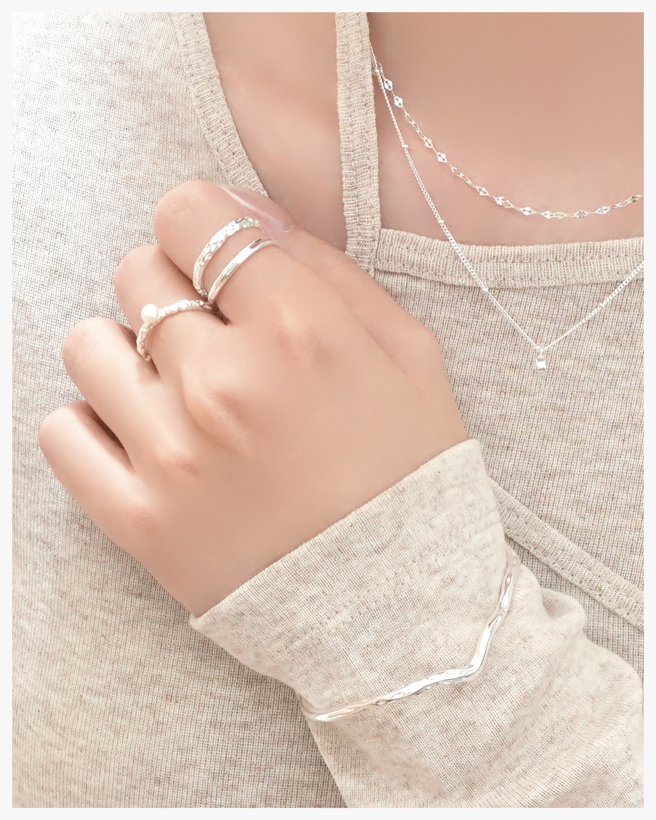Ethereal Layered Ring
