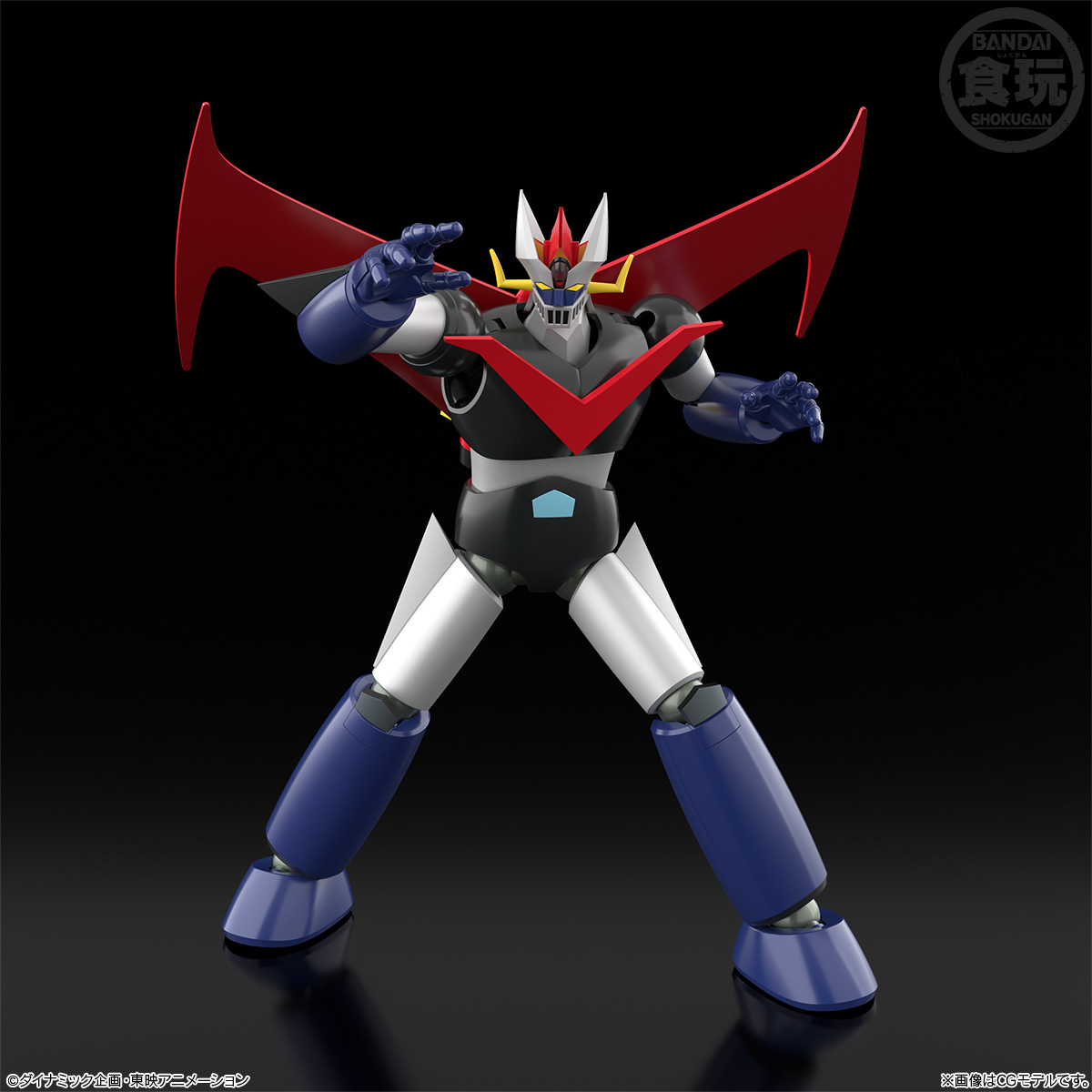 (預訂訂金 $100) (總價 $347) Bandai SMP [Shokugan Modeling Project] 鐵甲萬能俠 食玩 (行版) Great Mazinger