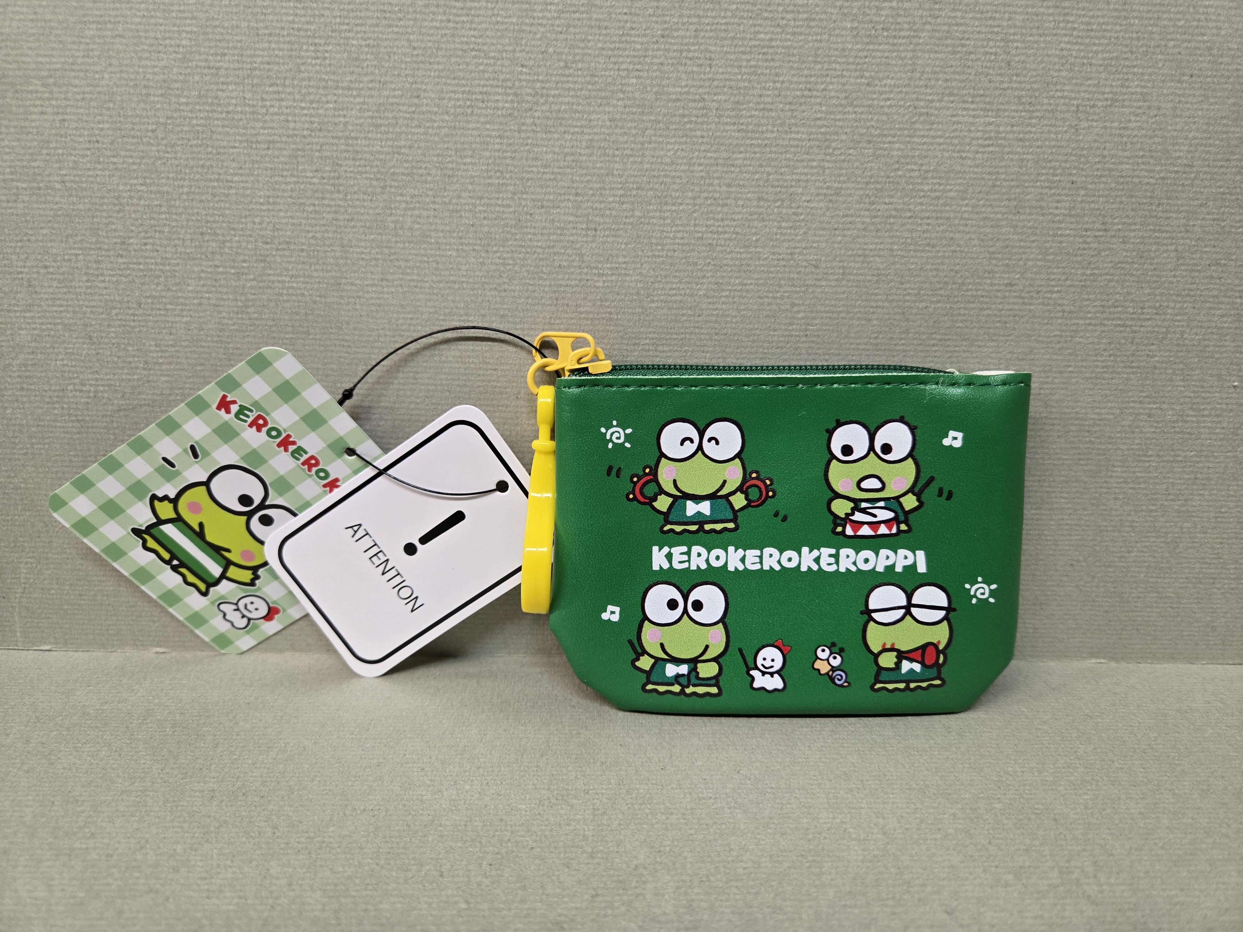 Keroppi 方形拉鍊袋