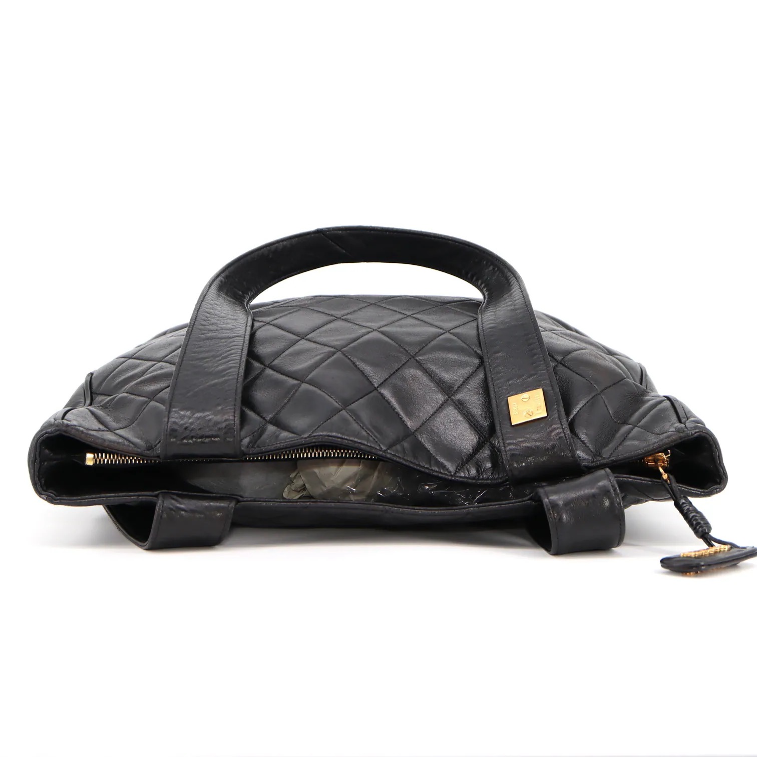 Chanel Matelasse Lambskin Shoulder Tote Bag