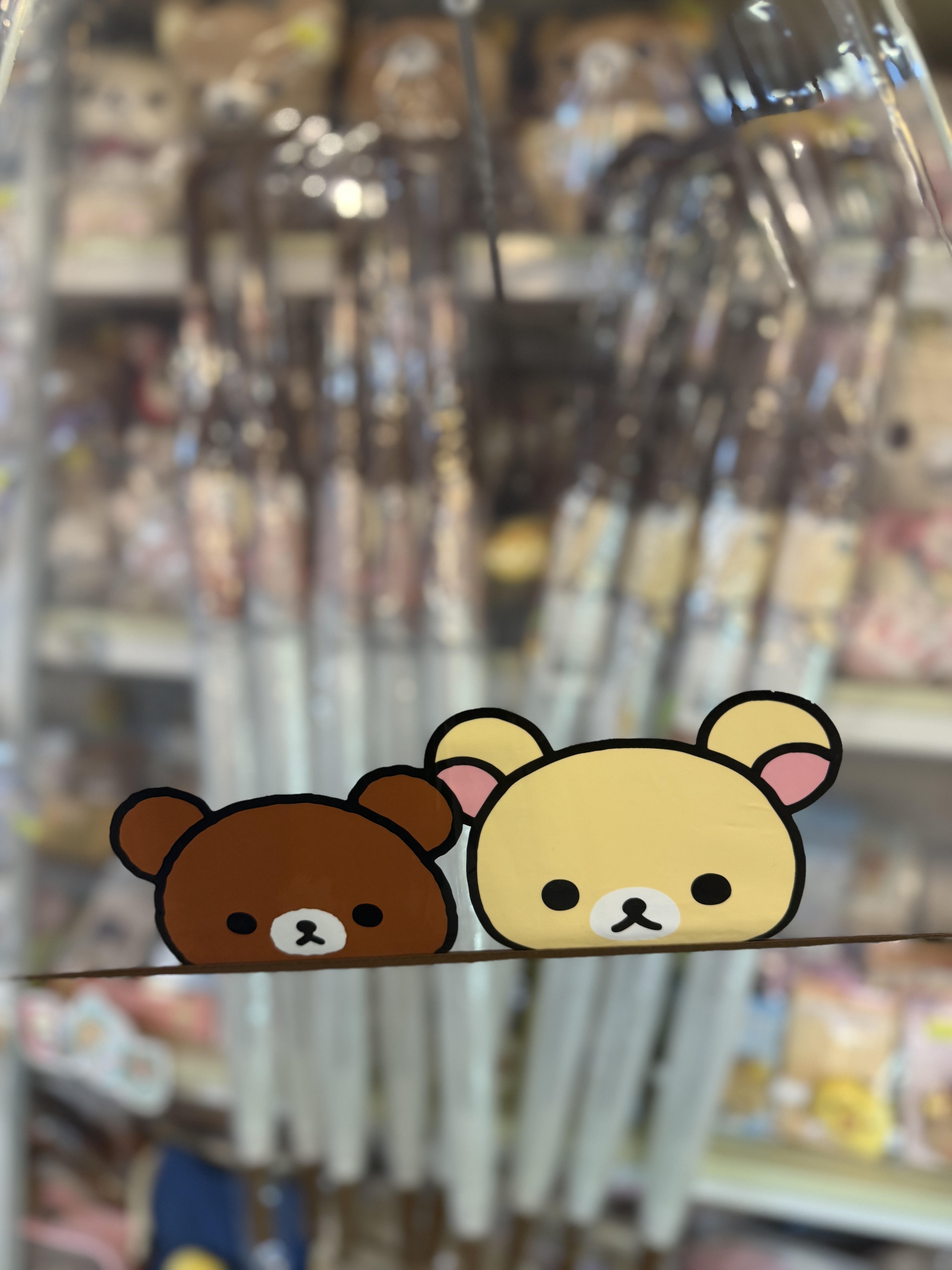 《現貨》全新Rilakkuma韓國專店限定 長身透明遮