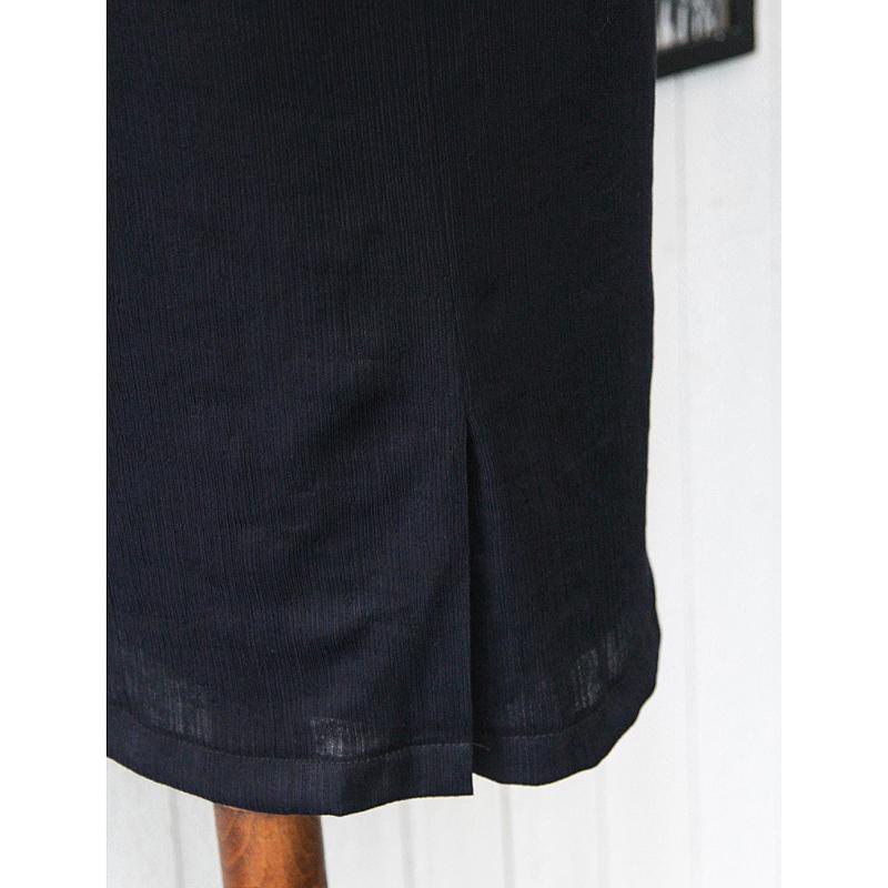 (Sold out)1950s Inspired Midnight Blue Halter Dress(FM032)