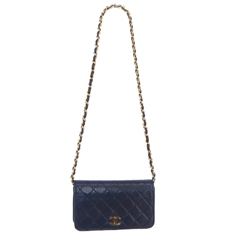 Chanel Matelasse Coco Mark Single Full Flap Single Chain Shoulder Bag