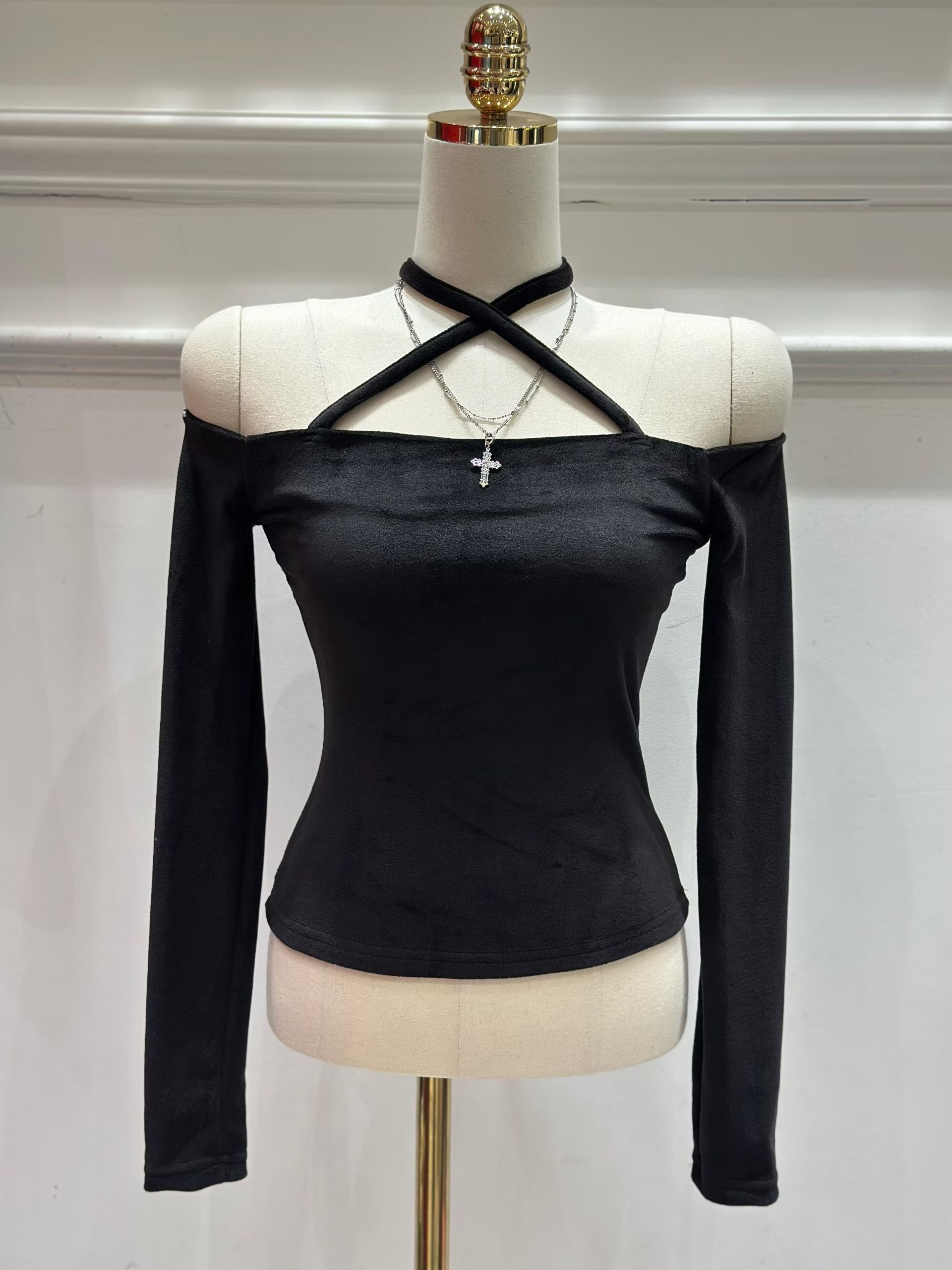 高級絨感上衣 ! three ways to wear