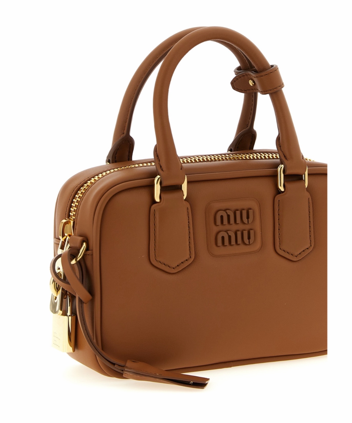 Miu Miu 女士 徽標手提包均碼碼19cm*6cm*13cm