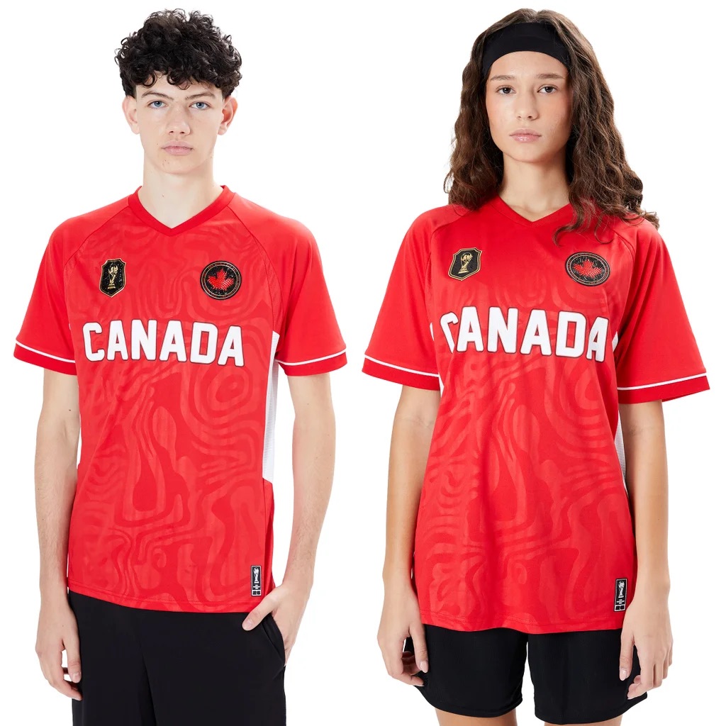 🏆 [2026世界盃限定] FIFA Unisex Adult Soccer Jersey 官方成人版足球球衣 - 巴西/阿根廷/葡萄牙/加拿大 (男女通用) 
