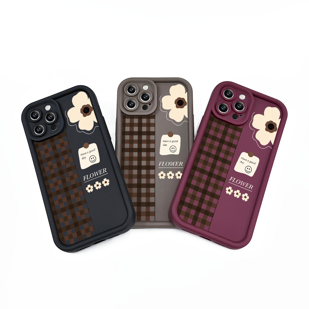 TPU DESIGN CASE PHONE FOR INFINIX - DESIGN FLOWER H