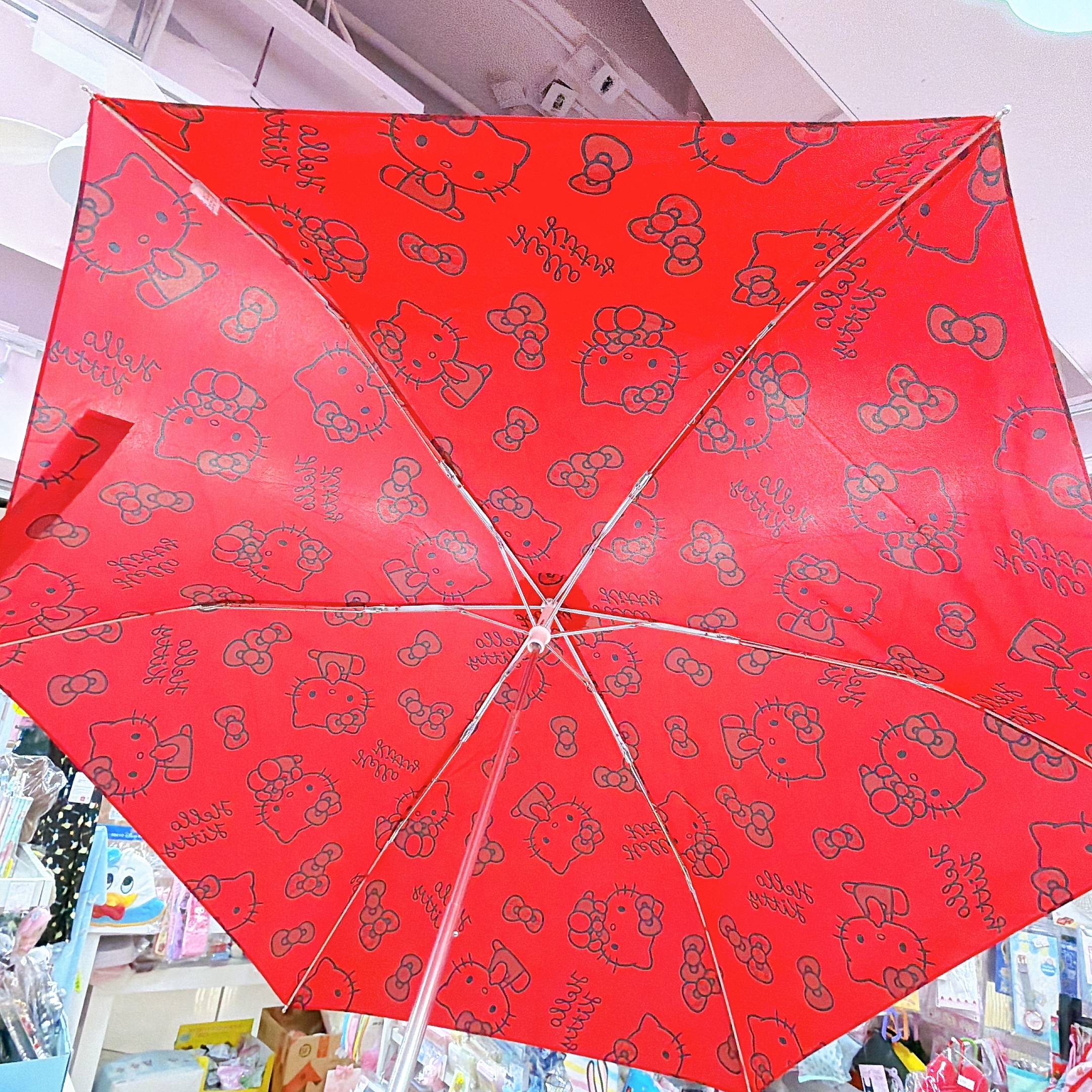 日本直送Sanrio 防uv縮骨遮