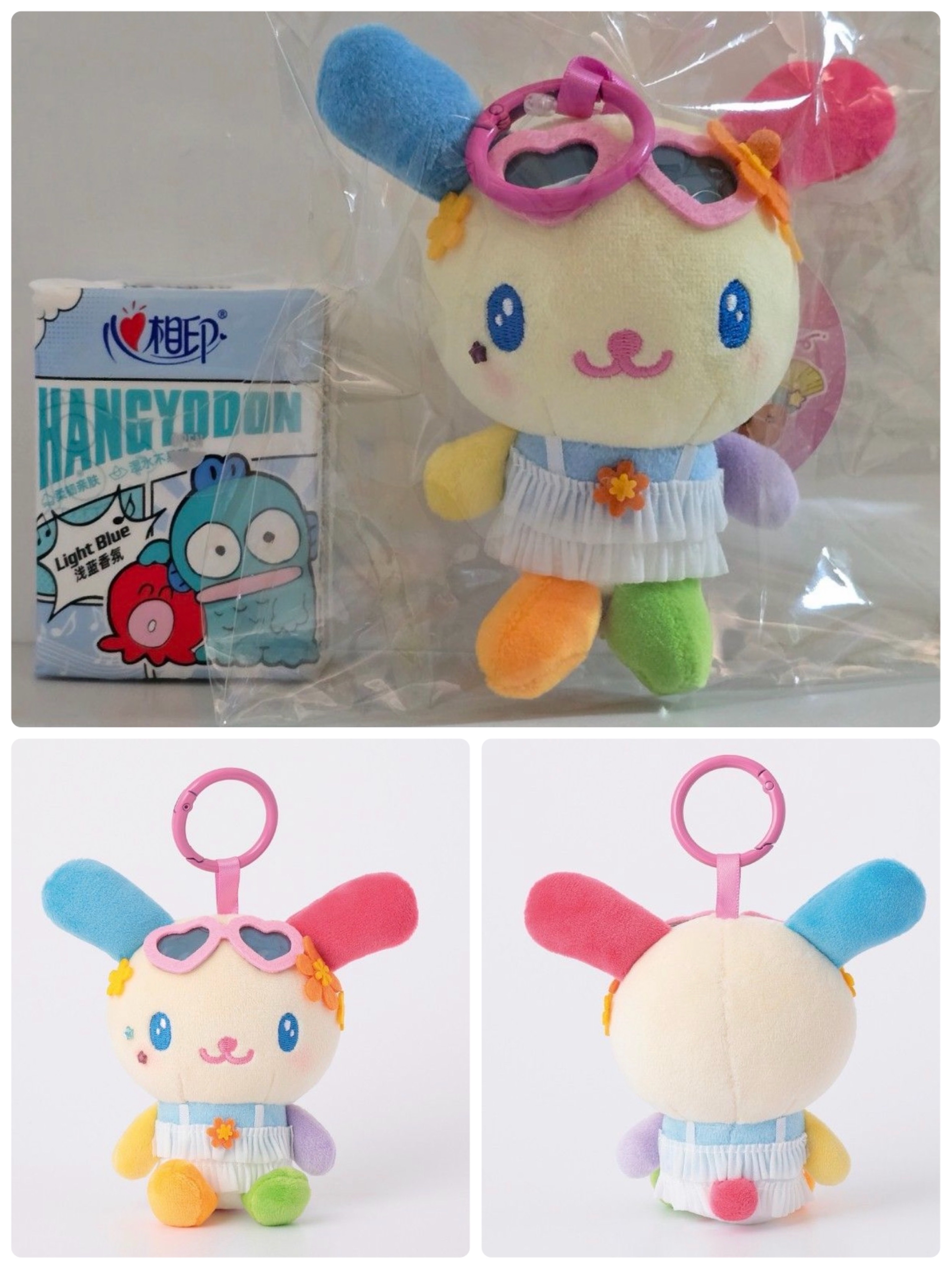 ☆現貨☆日本直送Sanrio KThingS Usahana 繽紛水果造型公仔吊飾