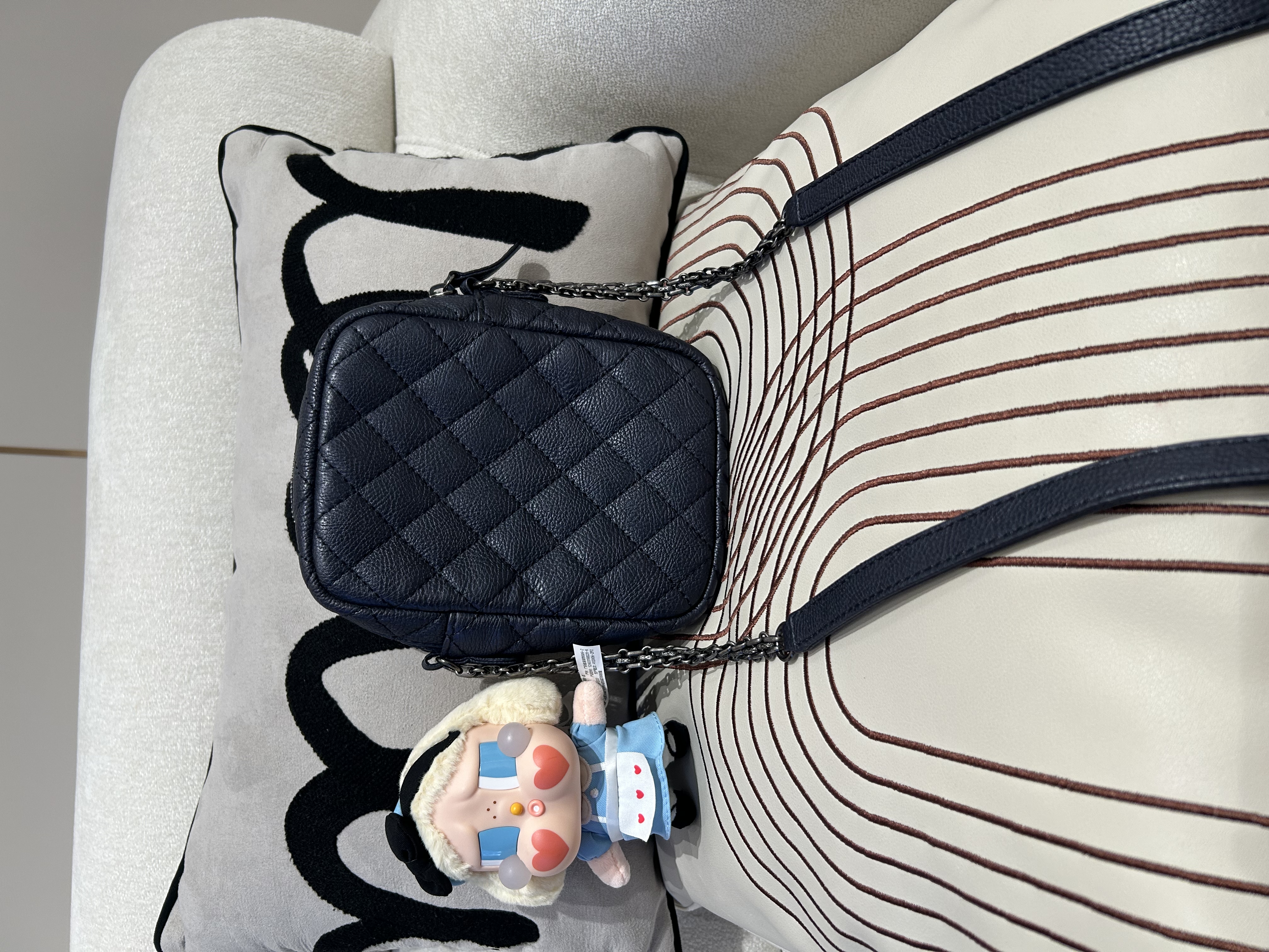 CHANEL 2.55 CROSSBODY BAG 牛皮 100%Authentic,95%new ✅22貼✅dust bag 