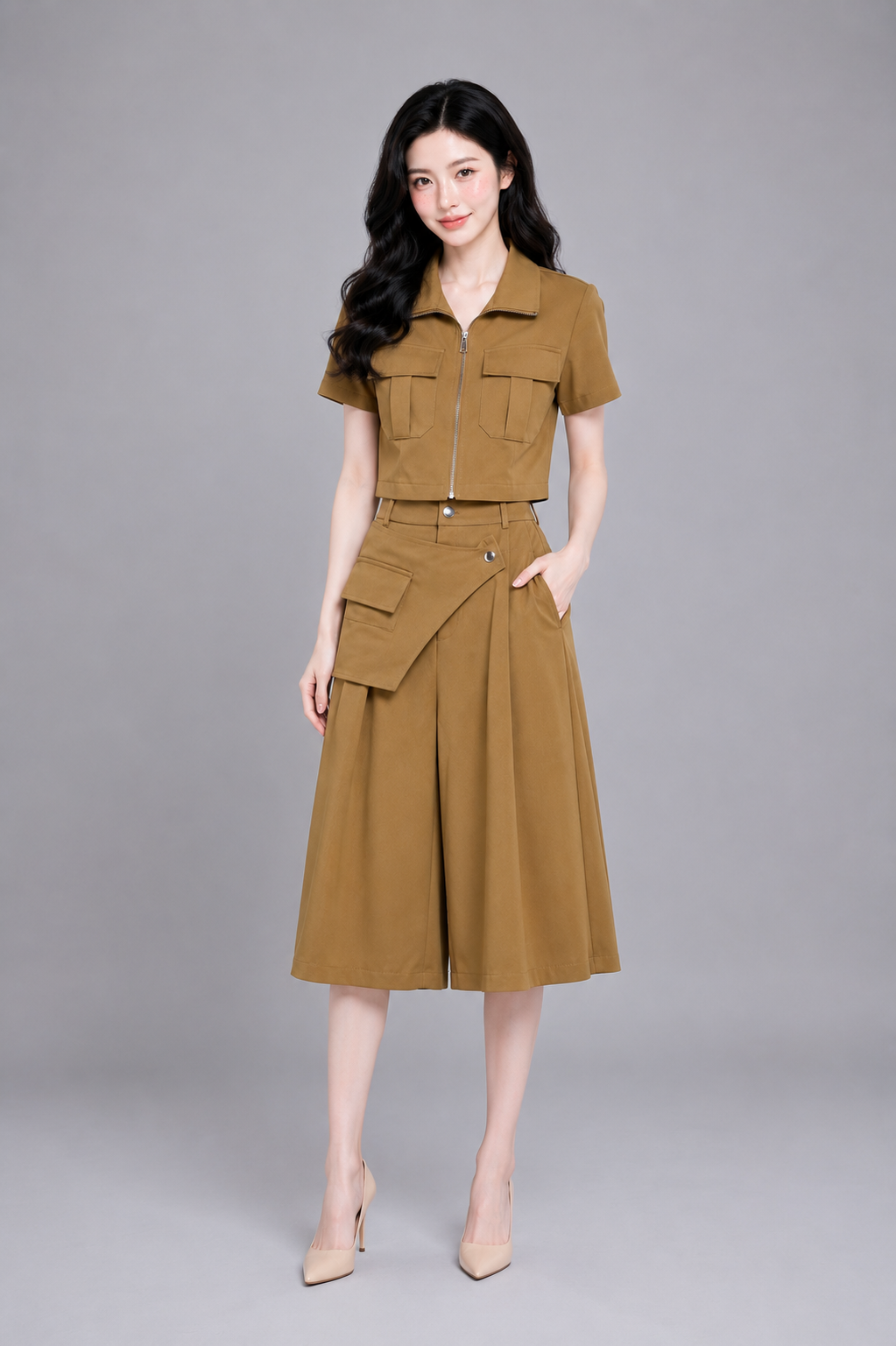 20253 Sienna Utility Crop Top