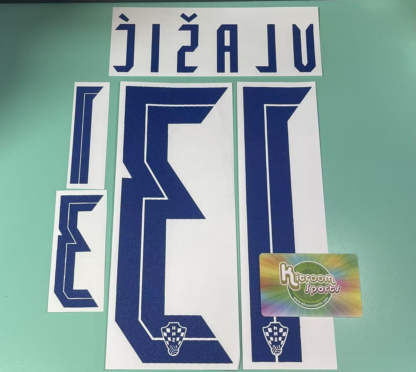 2020 Croatia Home Nameset #13 Vlašić