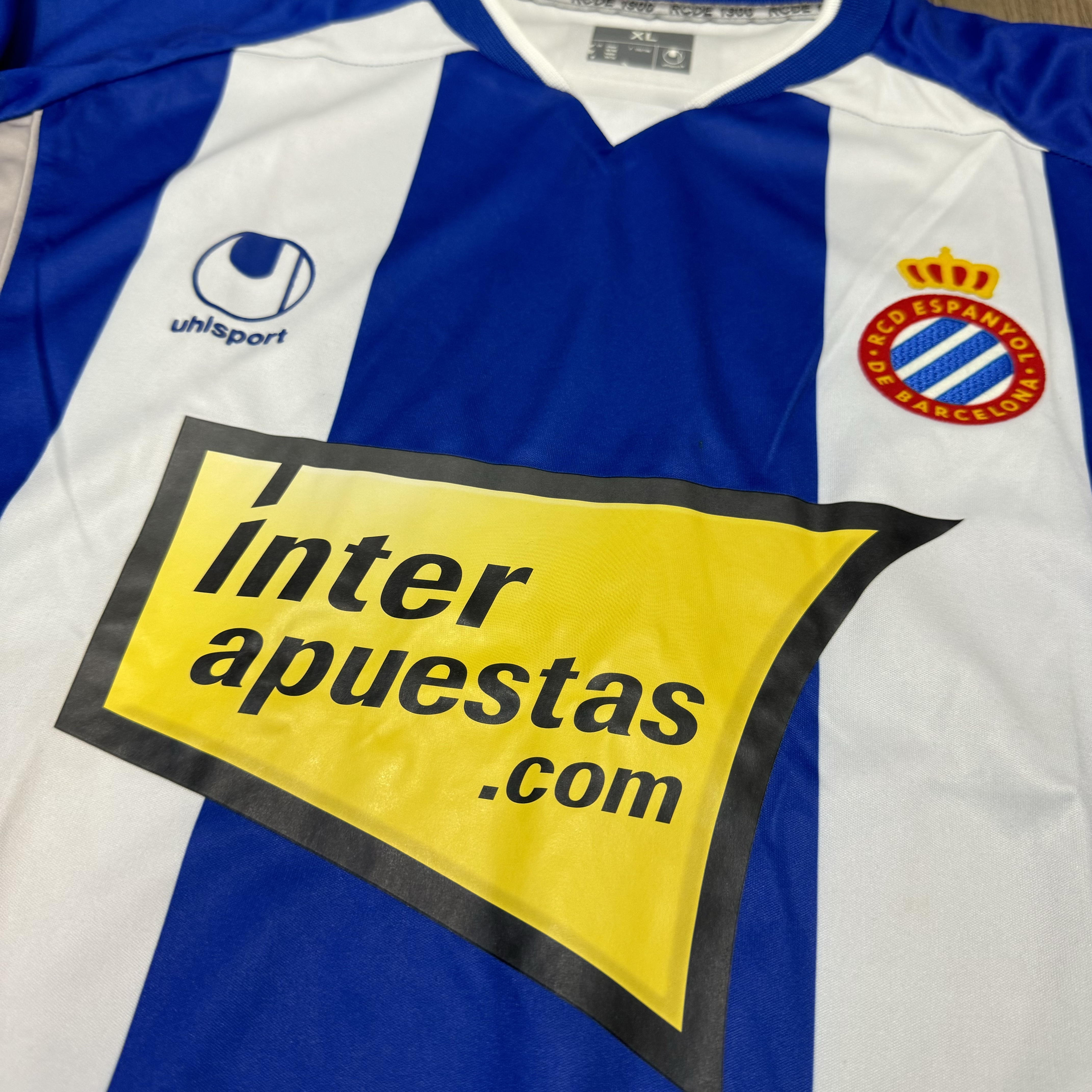 Espanyol 09/10 home shirt