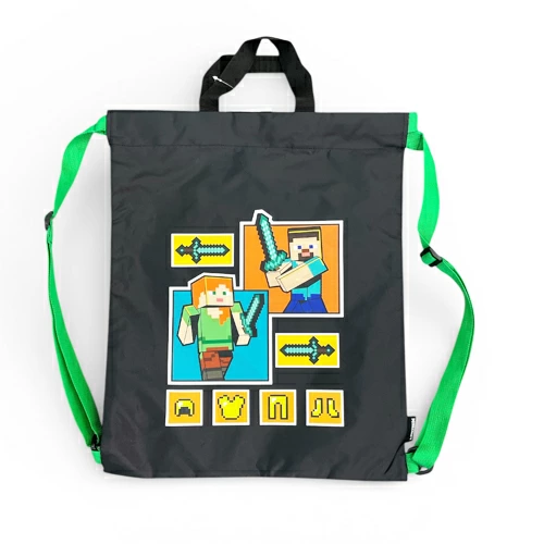 【⭐訂購⭐】🇯🇵日本直送 🌀#Minecraft 索繩背包［4款選］🌀[PLBD-0042] [260305]