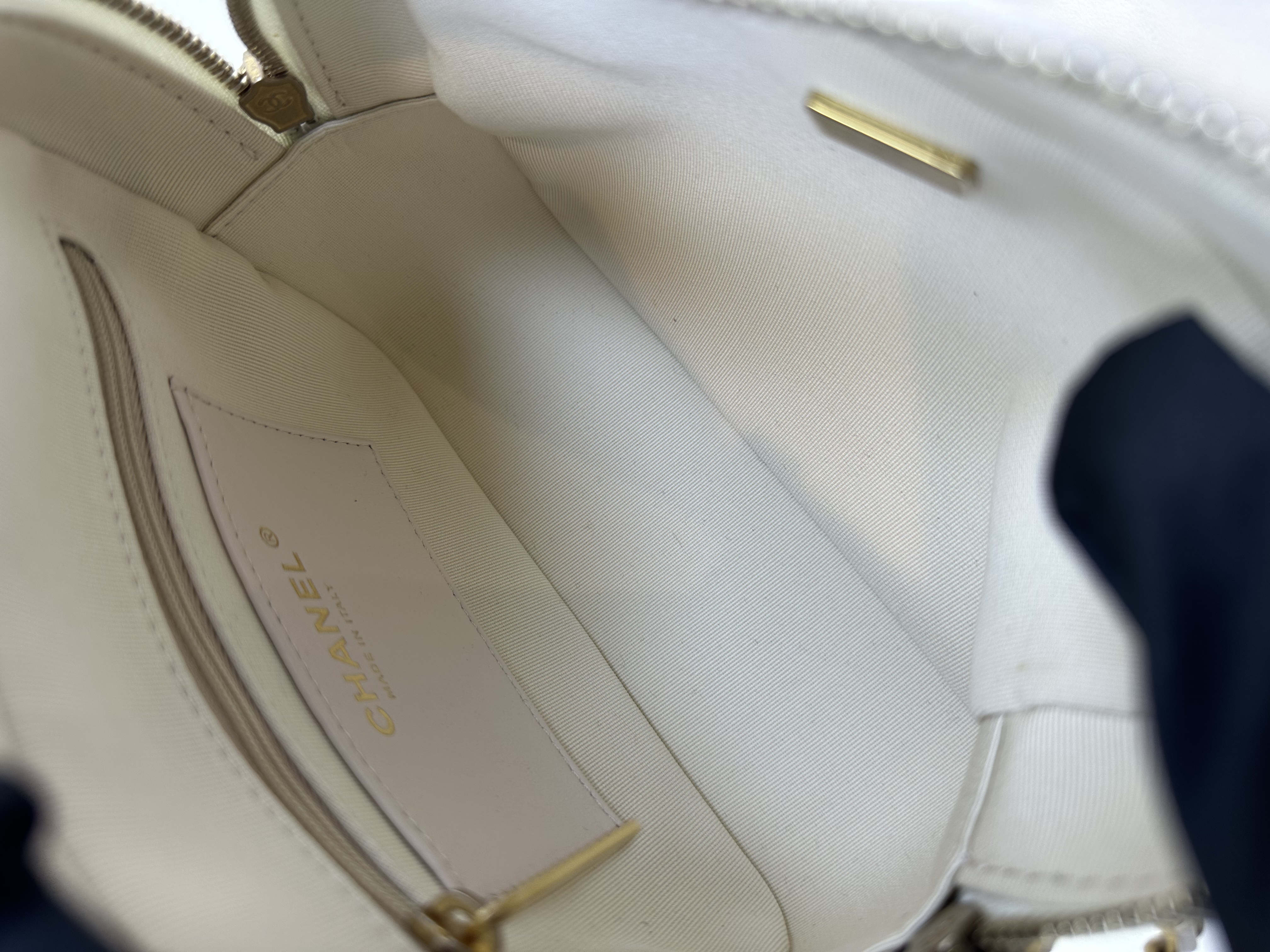 Pre-Owned CHANEL Top Handle Bowling Bag / Product Code: K090406