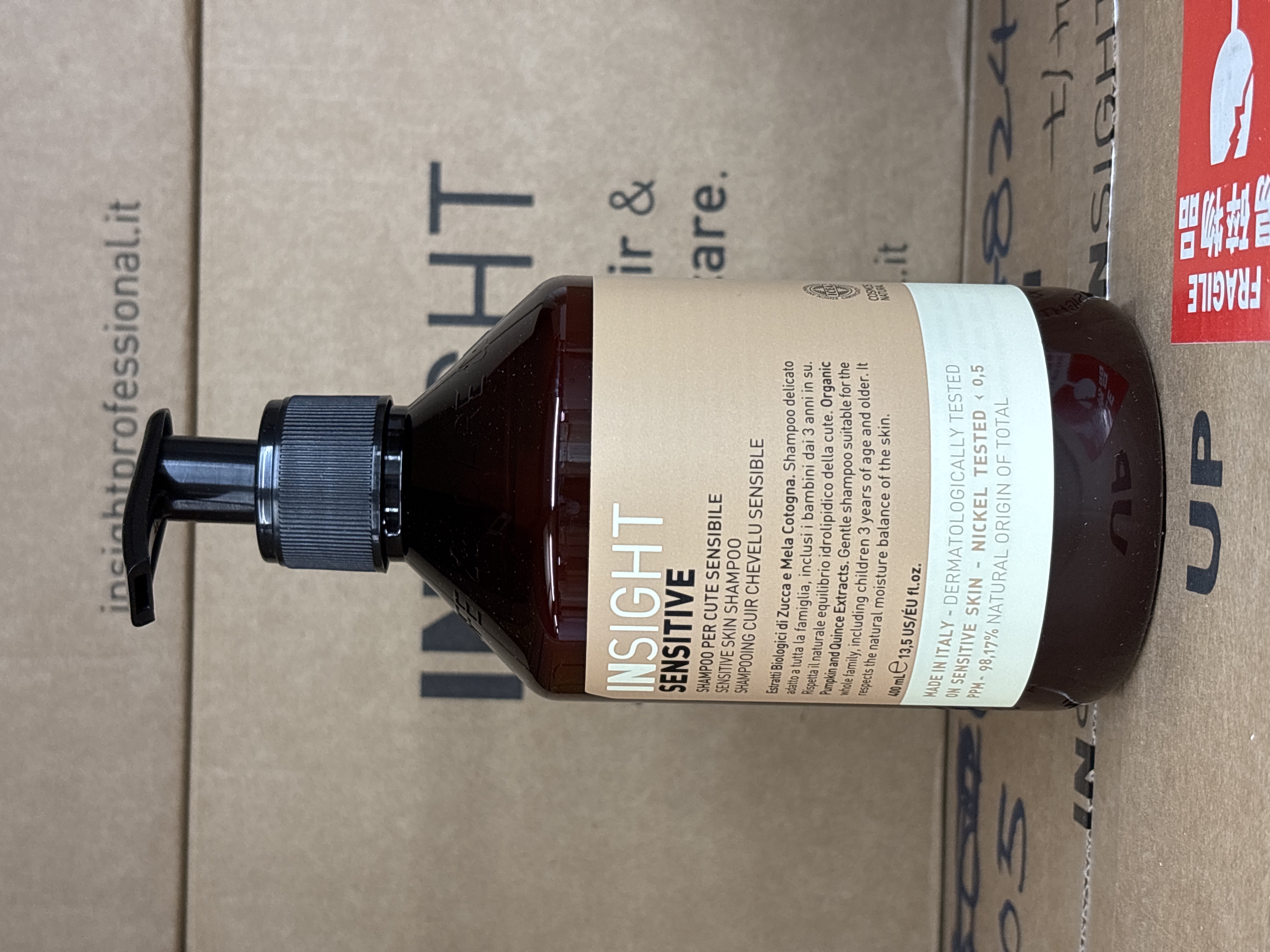 INSIGHT Sensitive skin Shampoo 400ml 