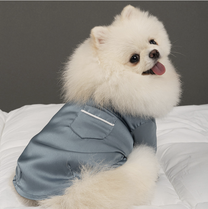 *SuperPet🇰🇷狗狗高級絲綢風睡衣