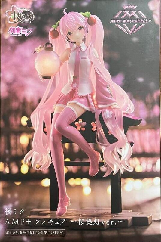 Taito, Artist Masterpiece Figure (AMP): Hatsune Miku (Sakura Lantern Figure with Lighting Function) 櫻初音 (櫻提燈 Ver.)