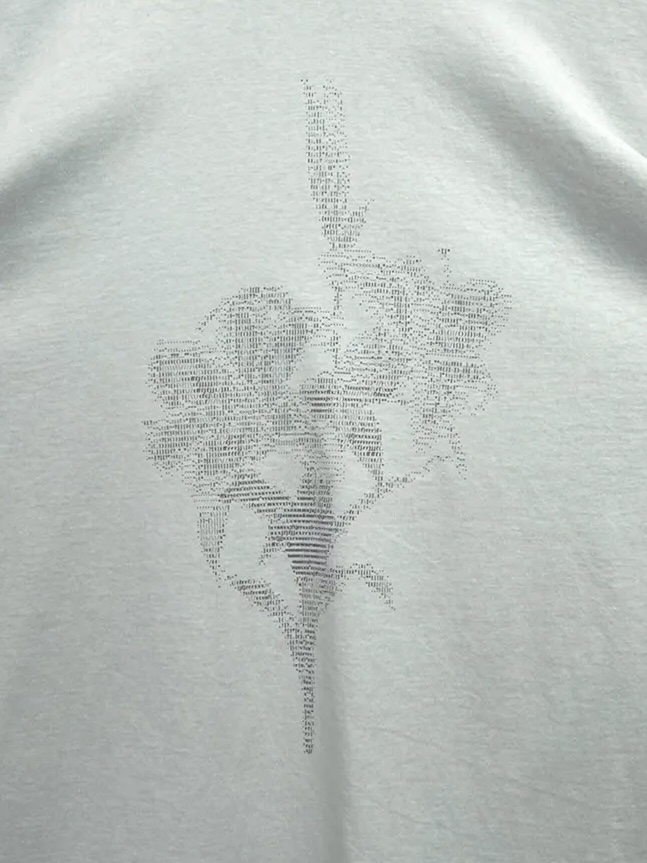 Cyber Flora Oversized Tee