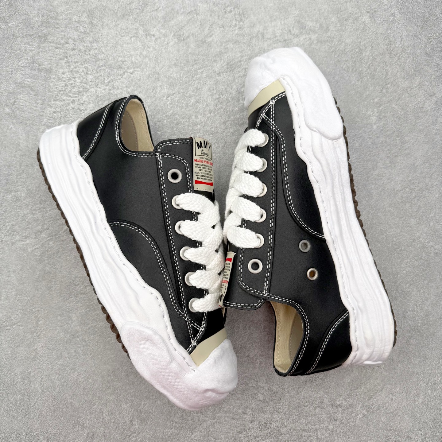 Maison Mihara Yasuhiro MMY "Hank" OG Sole Canvas Low-top Sneaker