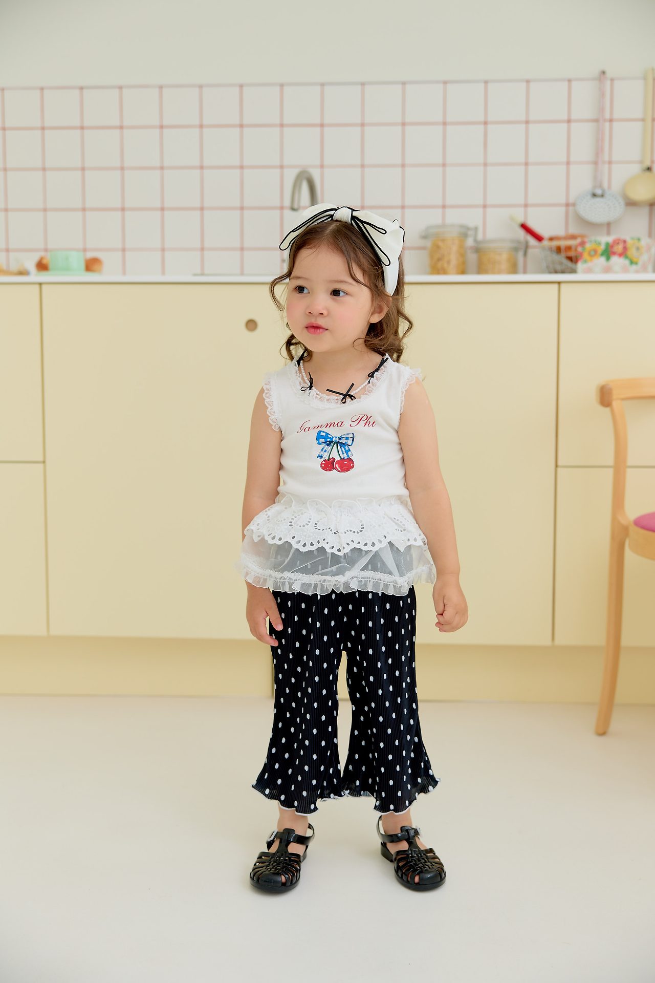 波點 Ruffle Pants