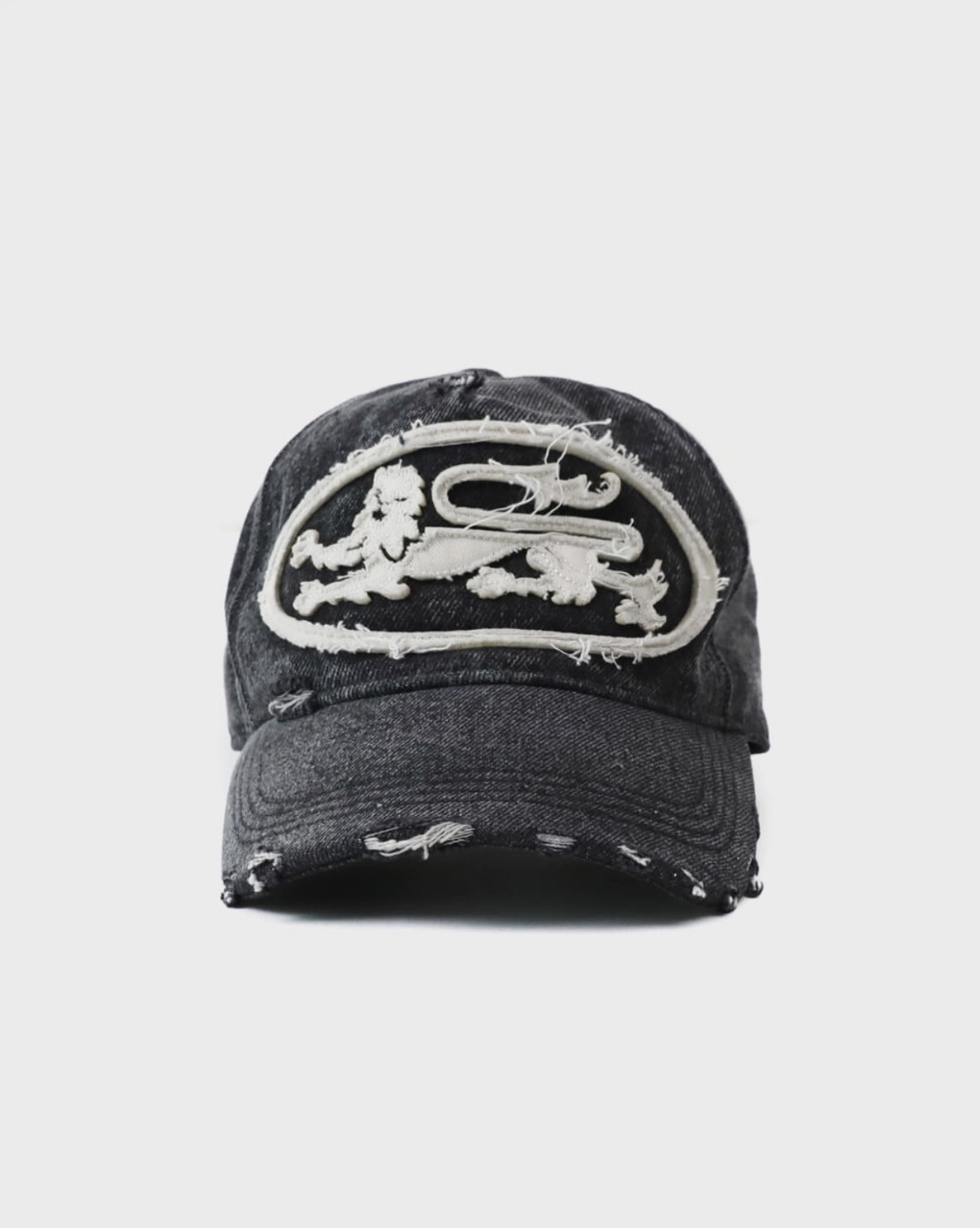 BADBLOOOD直播限時優惠 [w-hat25-023] Mystic Big Patch Ball Cap - Dusty Gray