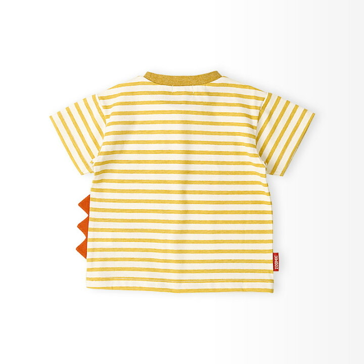 🇯🇵預訂 日本直送🇯🇵Zoomic兩色立體動物耳朵翻蓋條紋短袖T恤