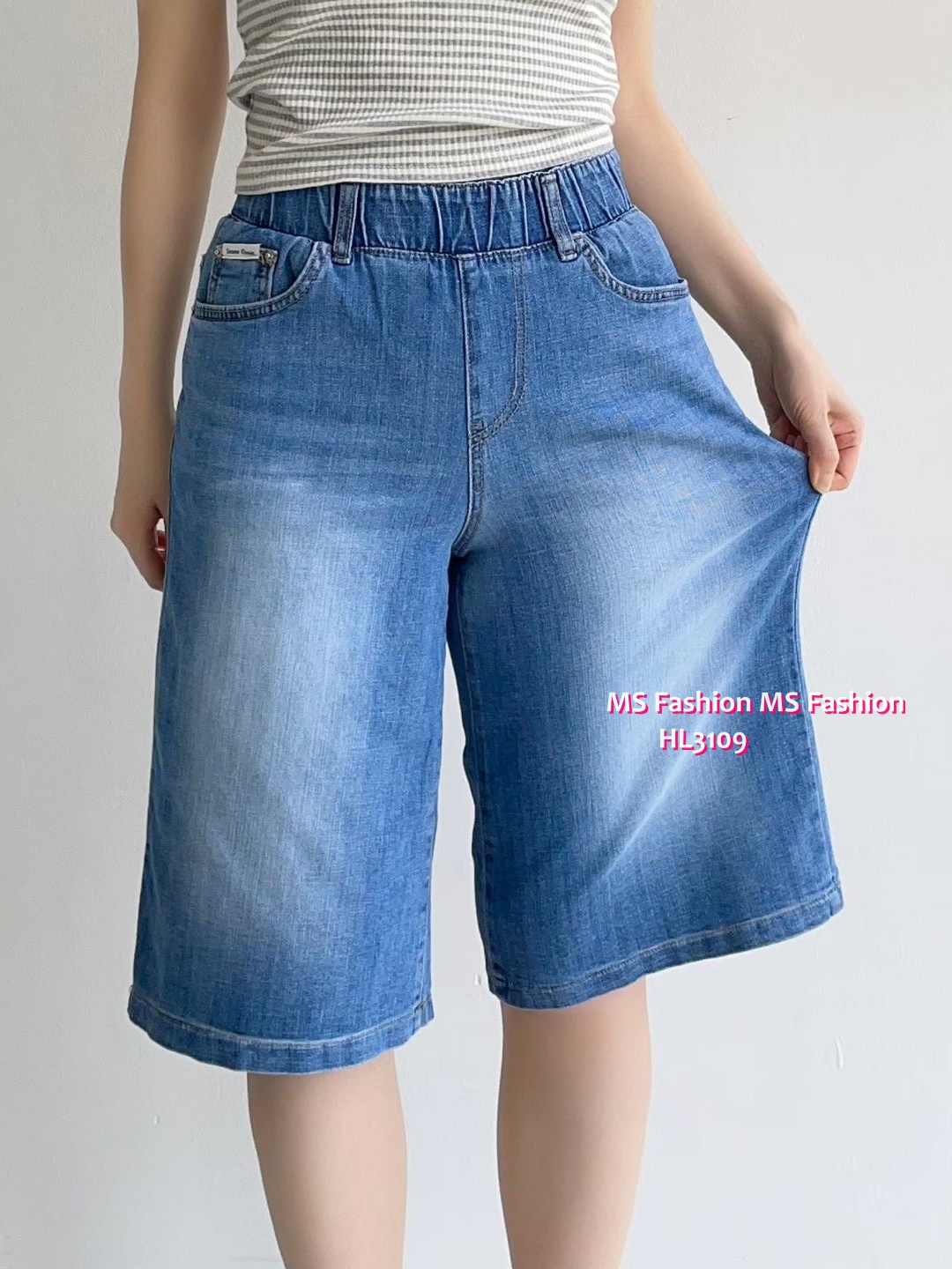 HL3109 韓國👖Howluk全橡筋腰短牛