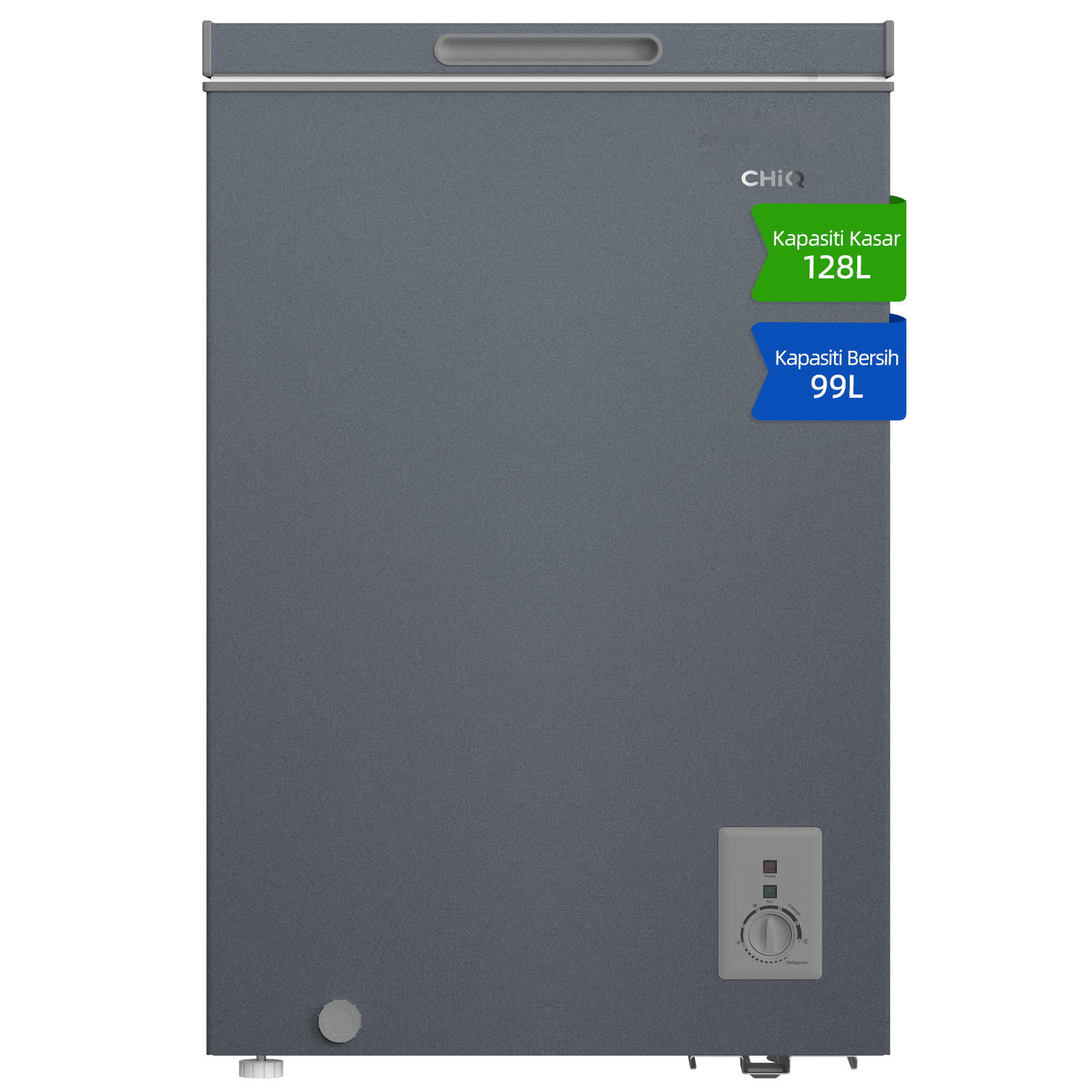 CHiQ CCF99-GR 128L Chest Freezer 