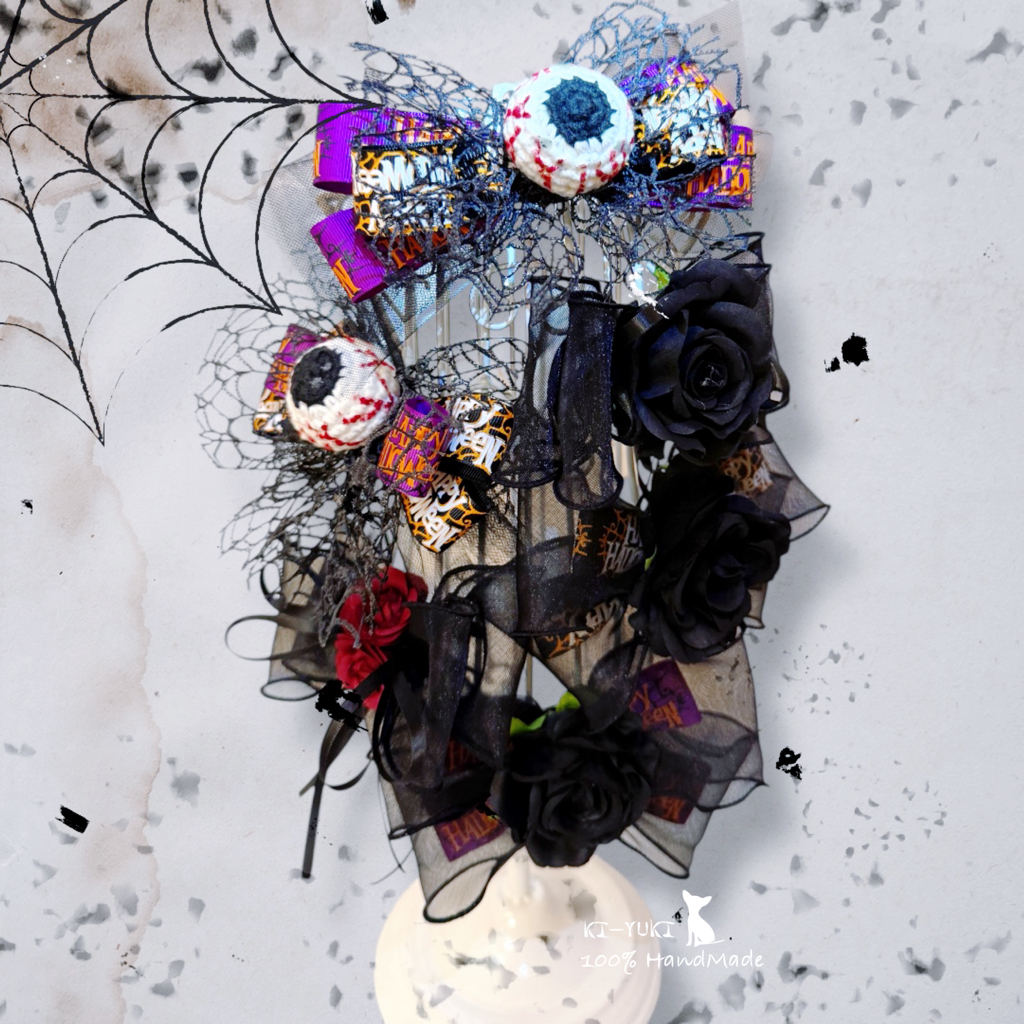 寵物手作 Halloween 暗黑者 歌德風 頸飾