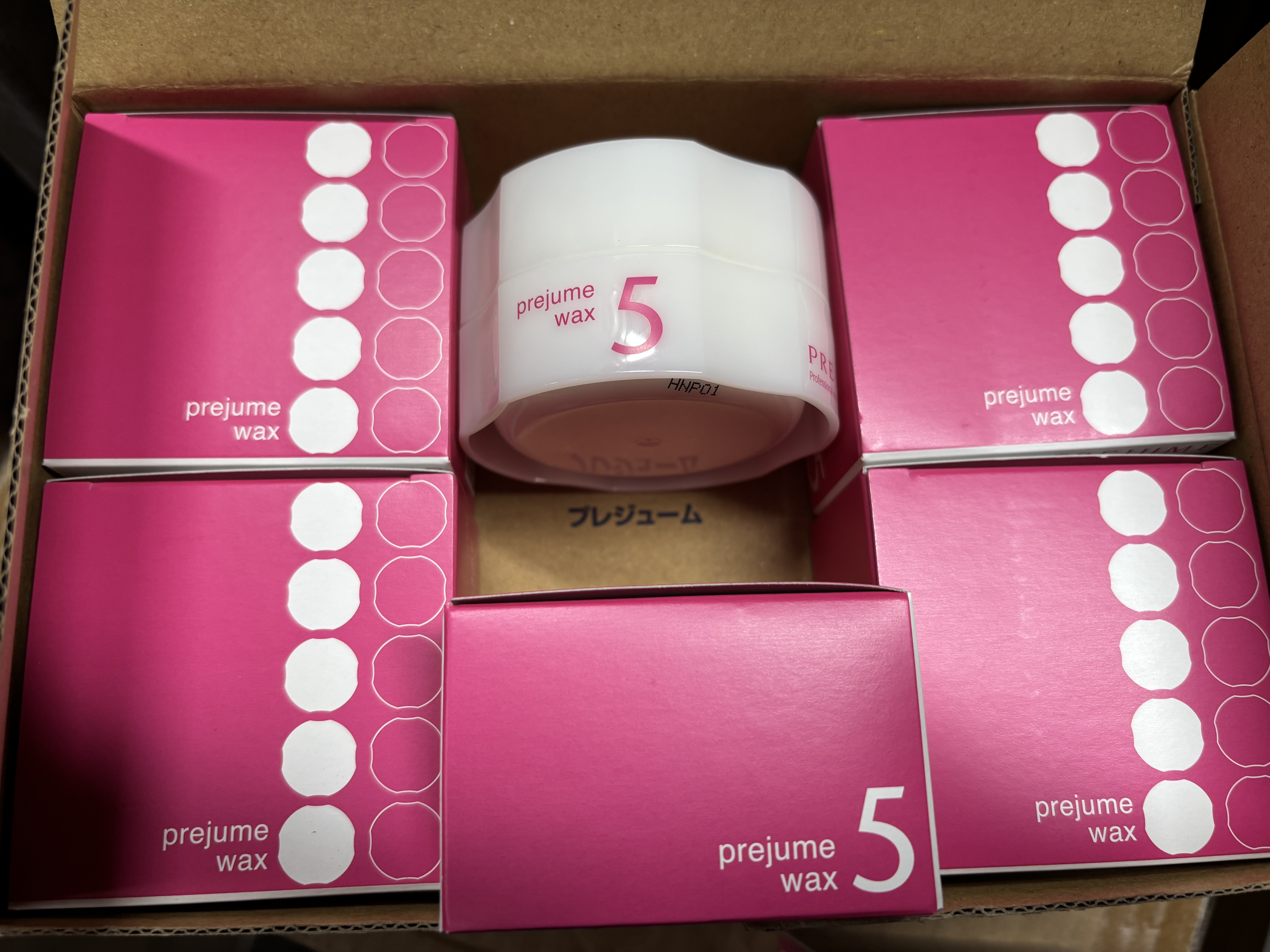 Milbon Prejume Wax No. 5（日本翩俊髮蠟 5號，90g）