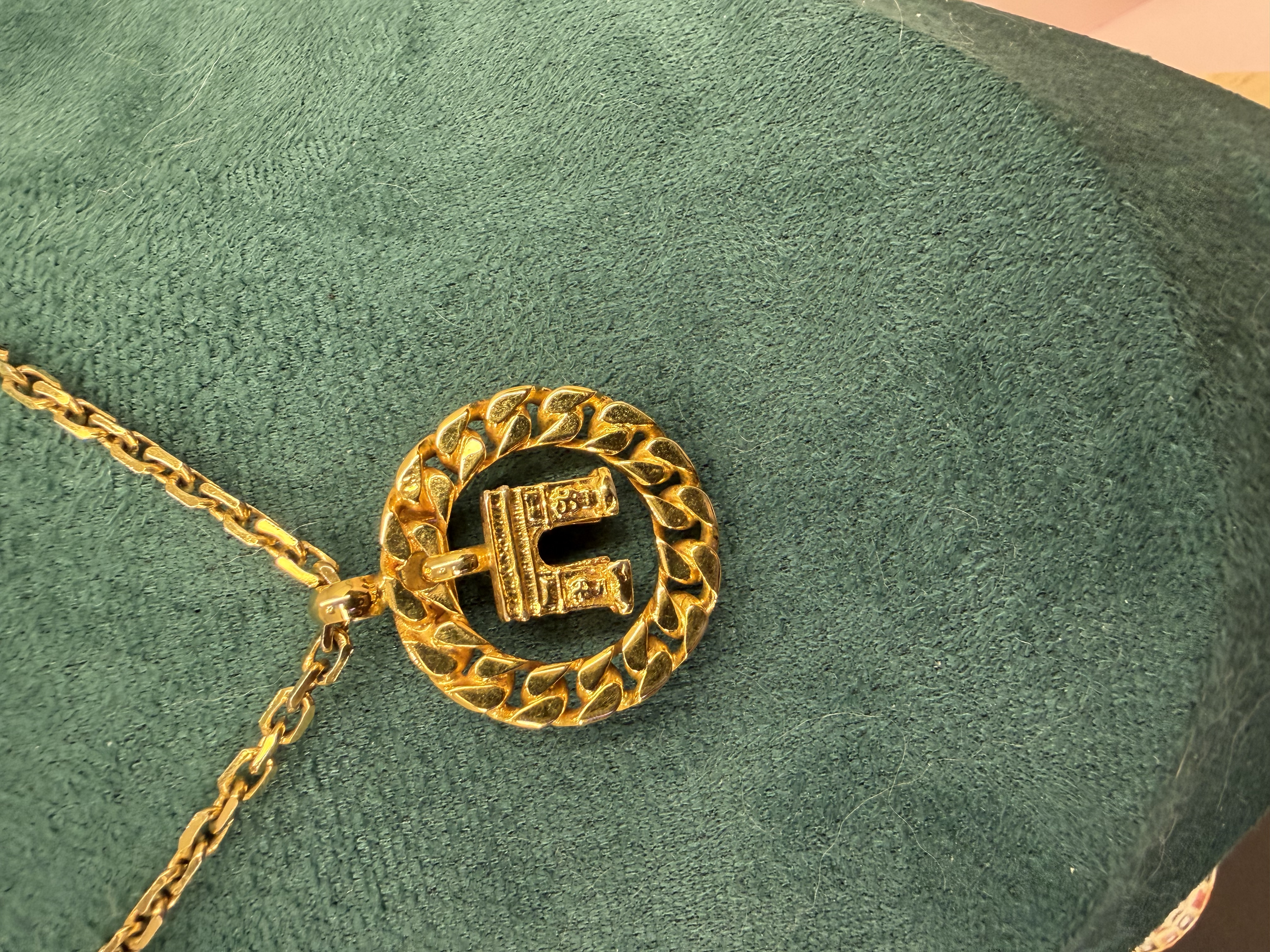 Vintage celine art de triomphe necklace