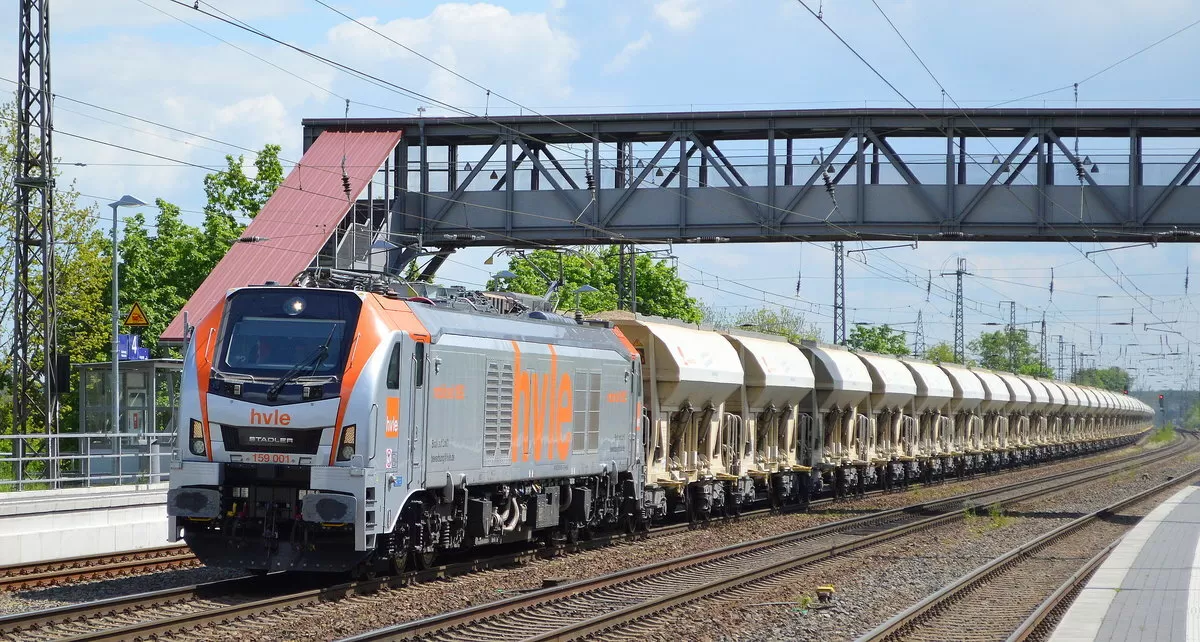 Sudexpress N比例 STADLER Euro Dual locomotive BR 159 of the HVLE  DCC Digital 數碼音效