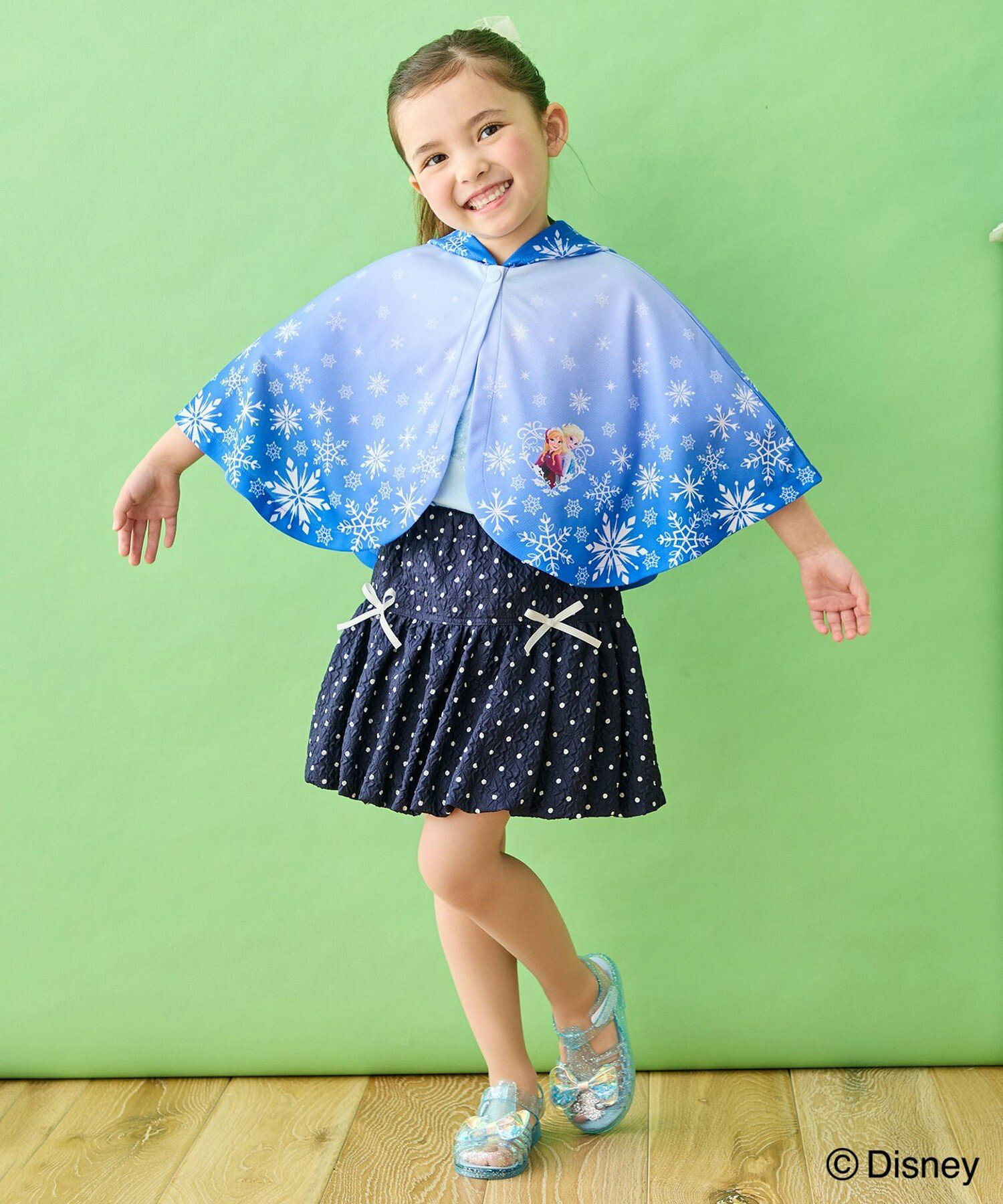 🆕【⭐訂購⭐】🇯🇵日本直送🌀#Frozen 防紫外線 接觸涼感 降溫披風［2款選］🌀 [ELFA-0059][260706]