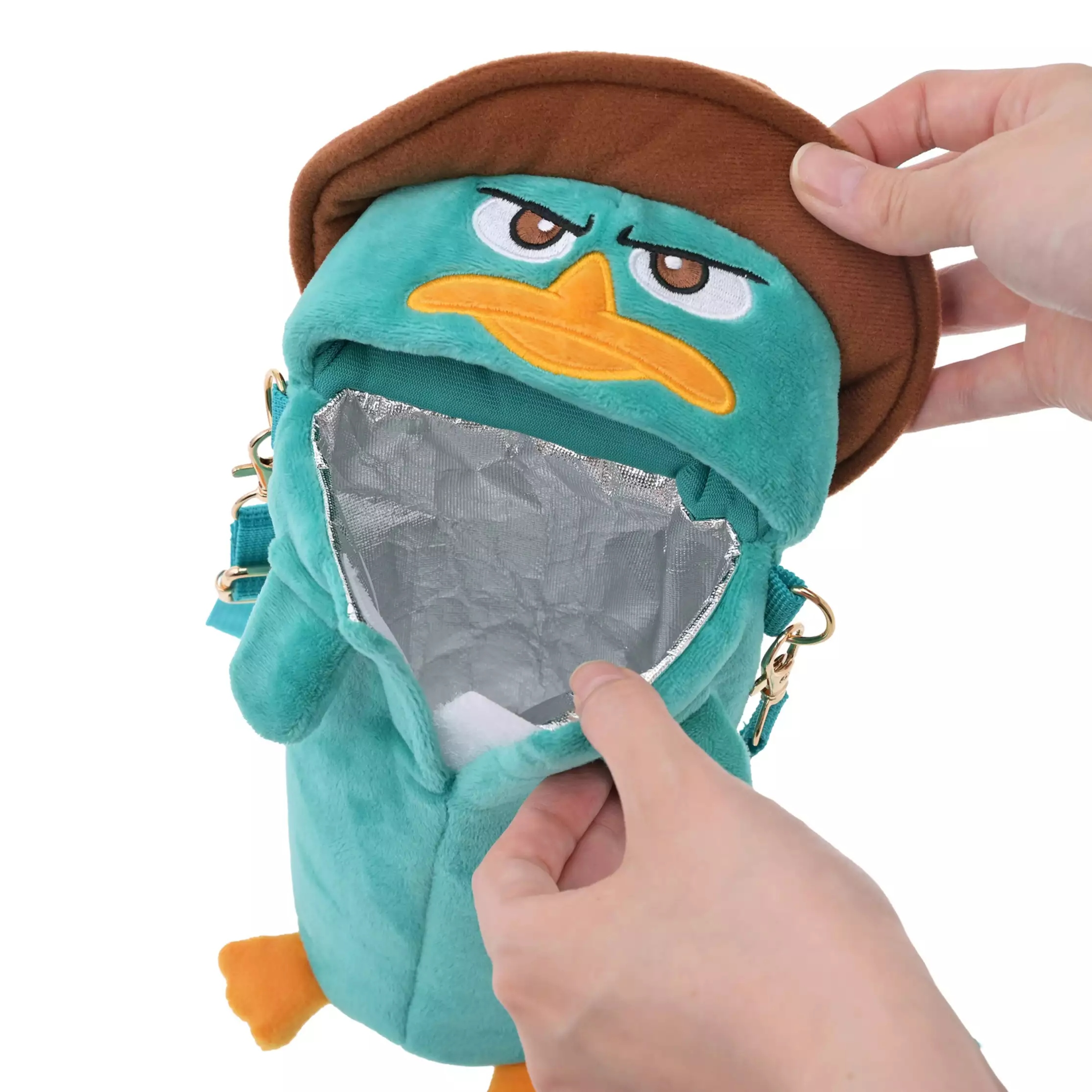 🌸 【預訂】Agent P 水樽保溫斜孭袋 - PHINEAS ＆ FERB