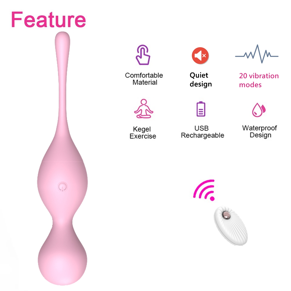 女用缩荫球隐形穿戴跳蛋无线遥控调情自慰器成人情趣用品