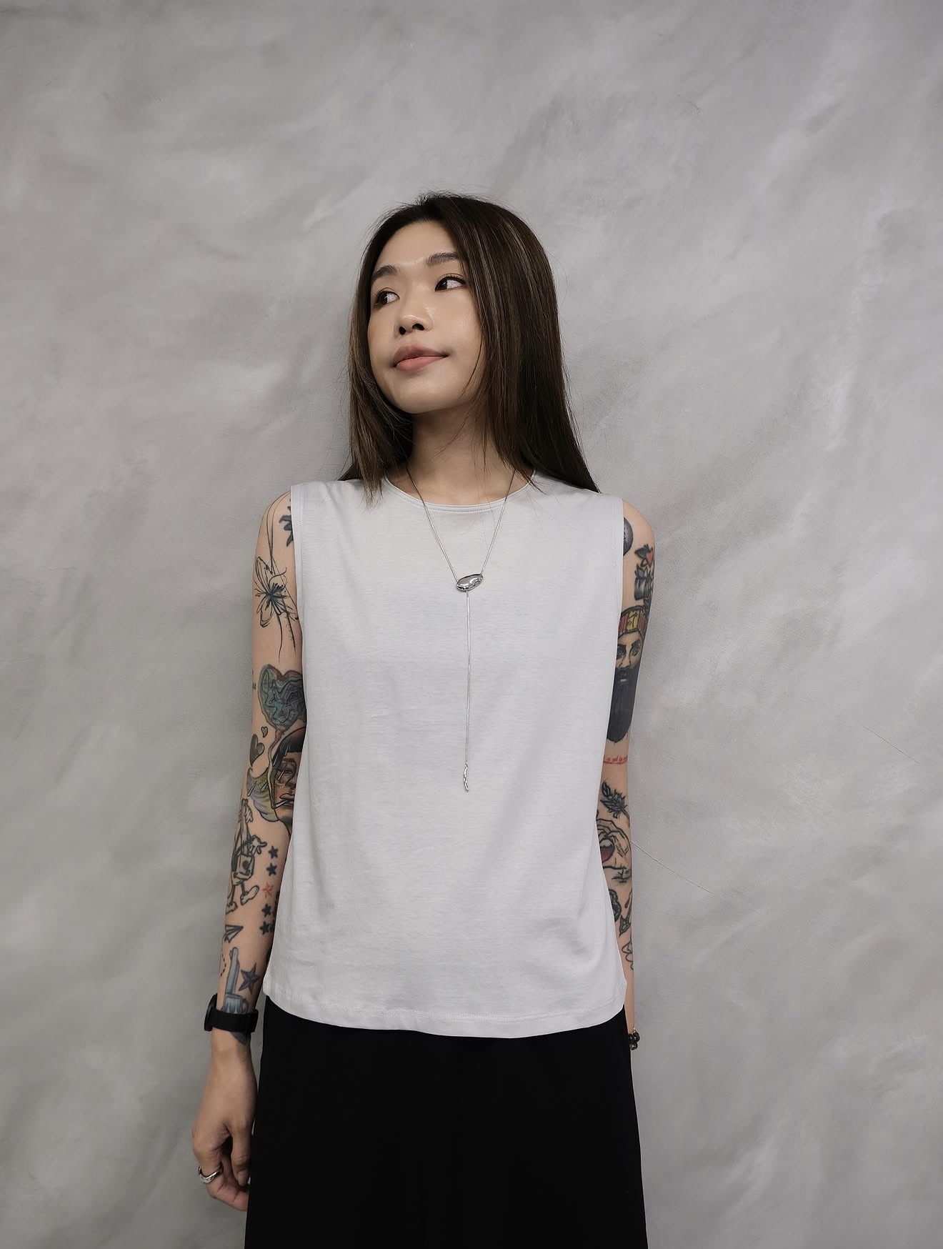 Basic vest #top149