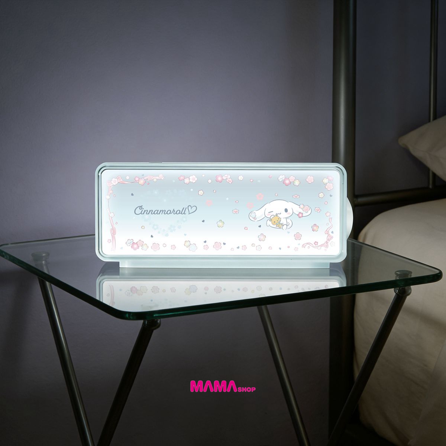 Rhythm F05 玉桂狗無線充電+無線藍牙喇叭小夜燈