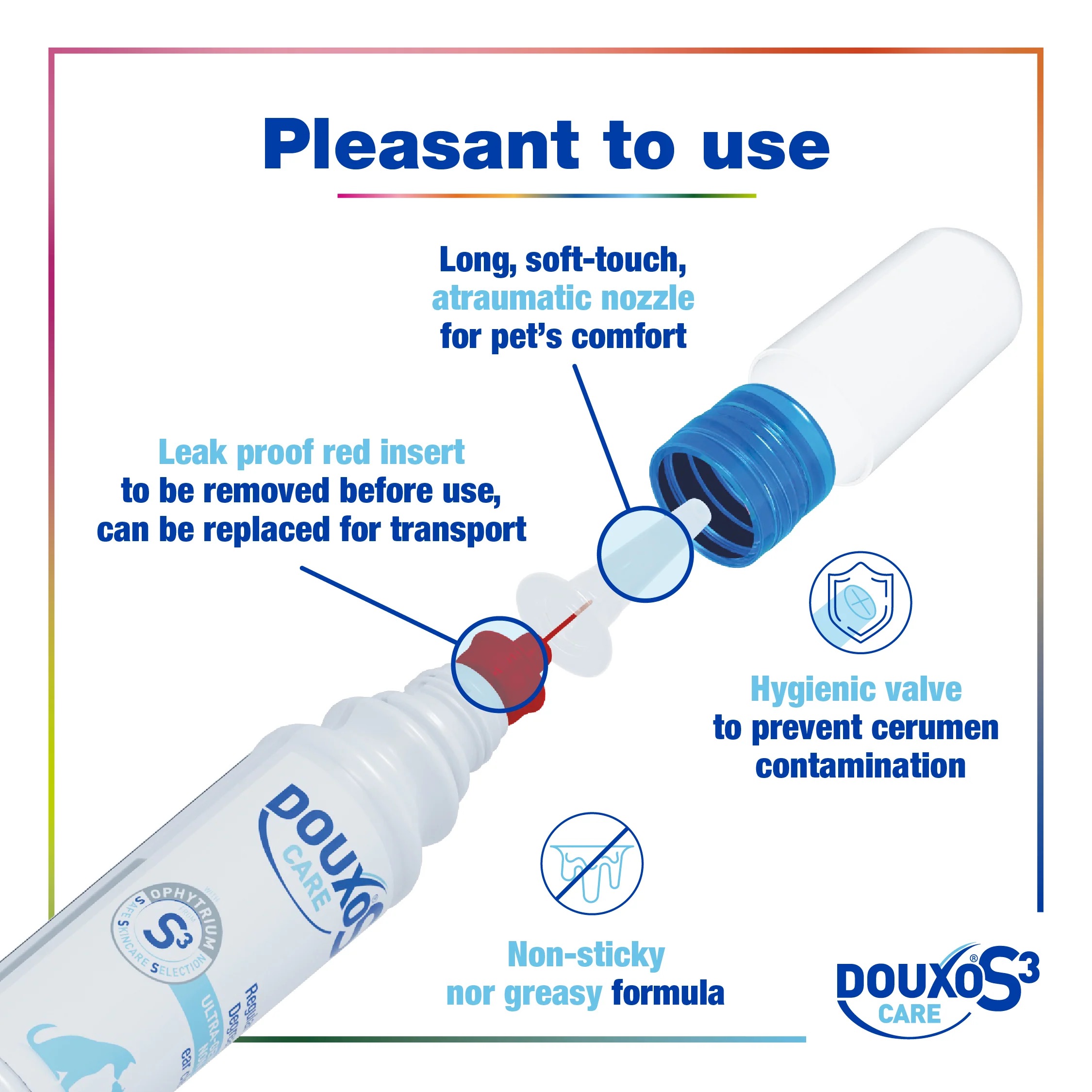 DOUXO S3 CARE Ear Cleaner 溫和耳部清潔劑