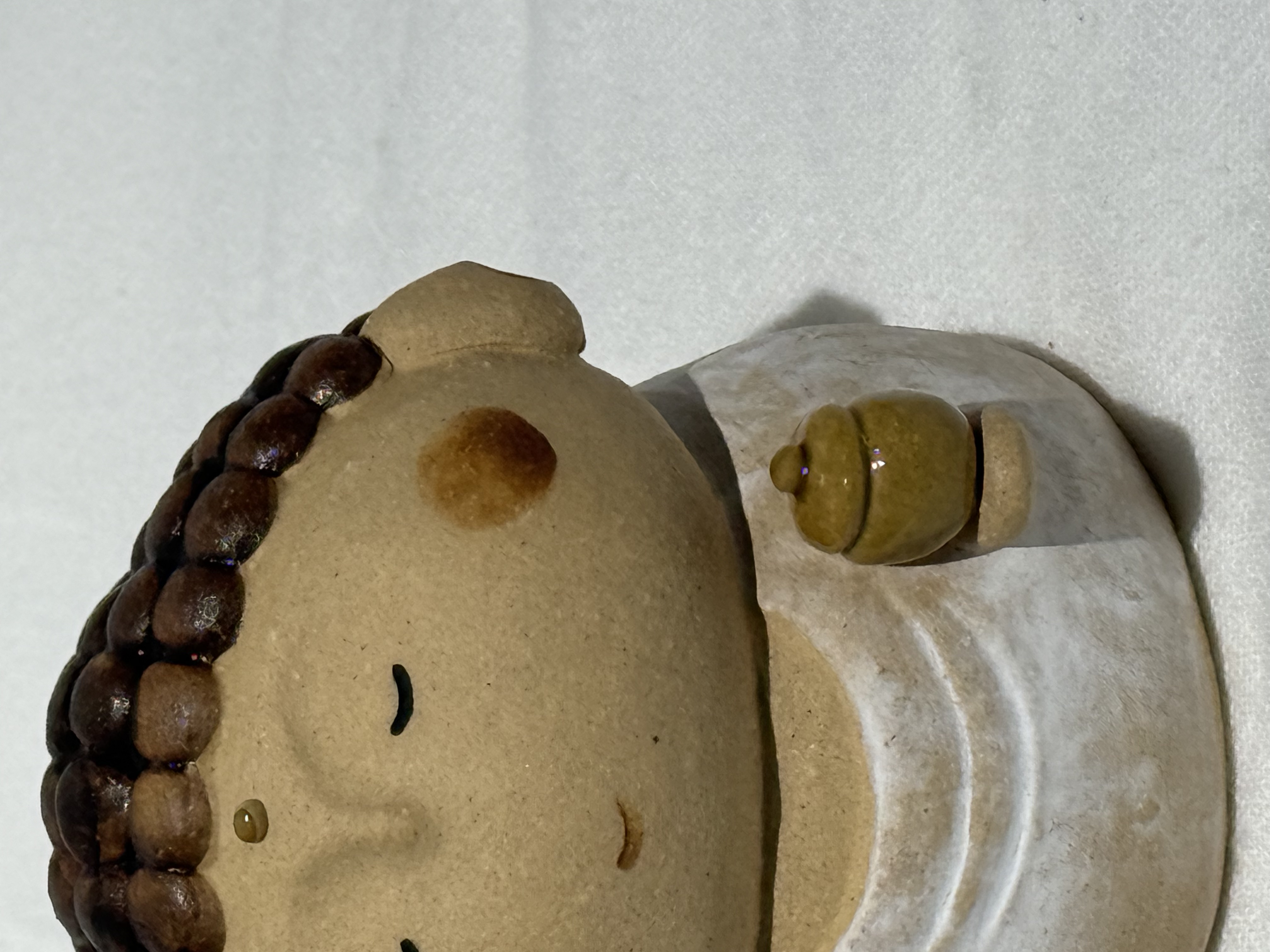 羽田桂子 陶瓷装饰陶器 摆件 常滑烧 日本制造 