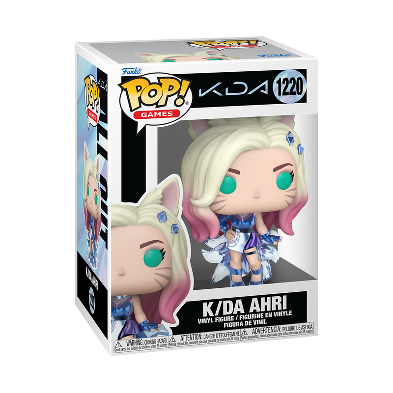 📦訂購 美國代購 Funko POP! LEAGUE OF LEGENDS K/DA Ahri Figure 英雄聯盟 模型