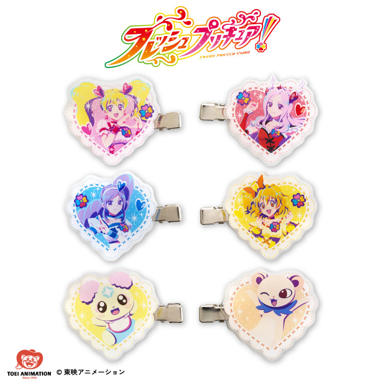 光之美少女 幸福精靈 Fresh PreCure 瀏海夾套裝 #P-PCG0996 [ThankYouMart] (PRE-ORDER) [2026/04]