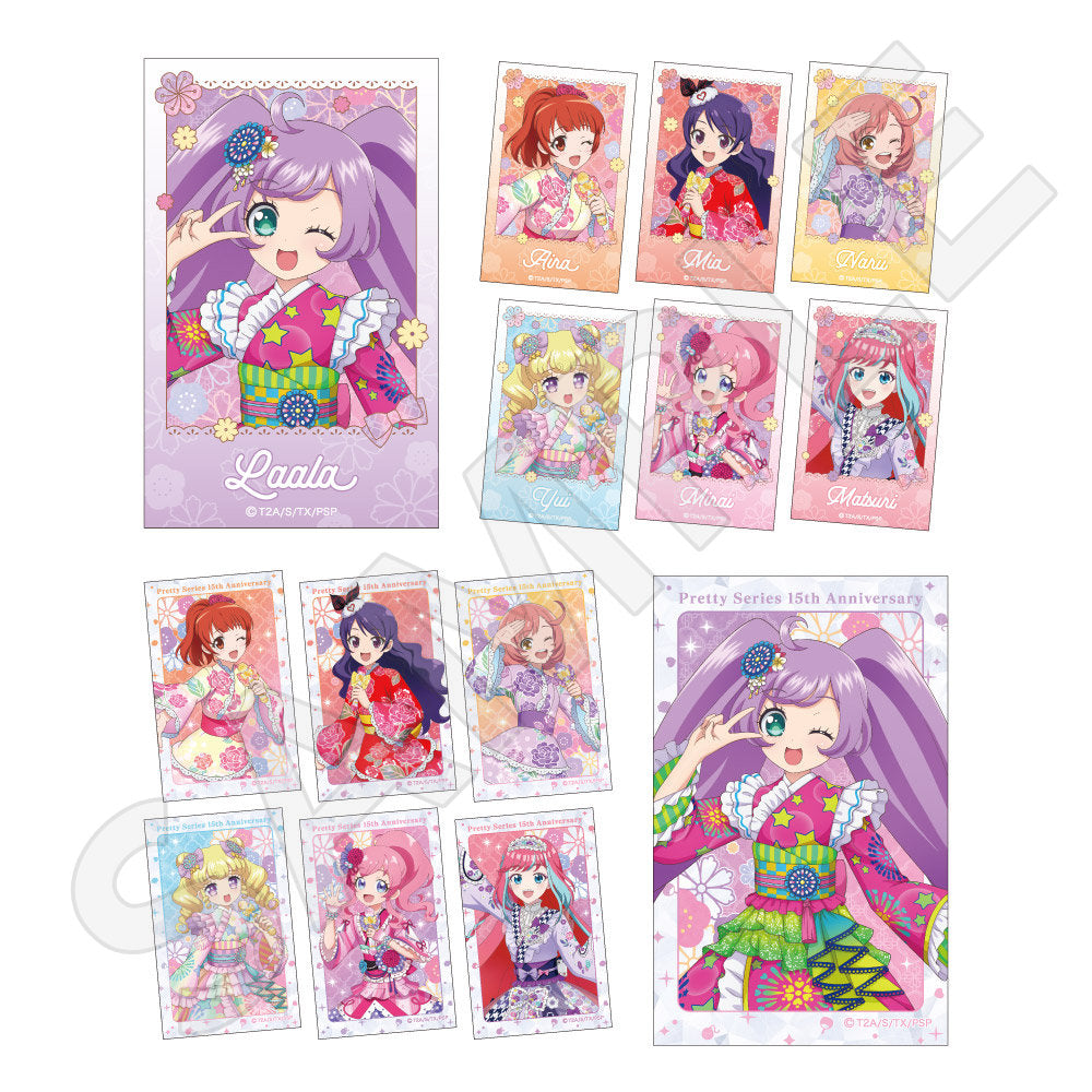 星光系列 Pretty Series 15周年 POP UP STORE 盲抽碎閃迷你相卡 #P-PIG0231 [caravan] (PRE-ORDER) [2026/11]