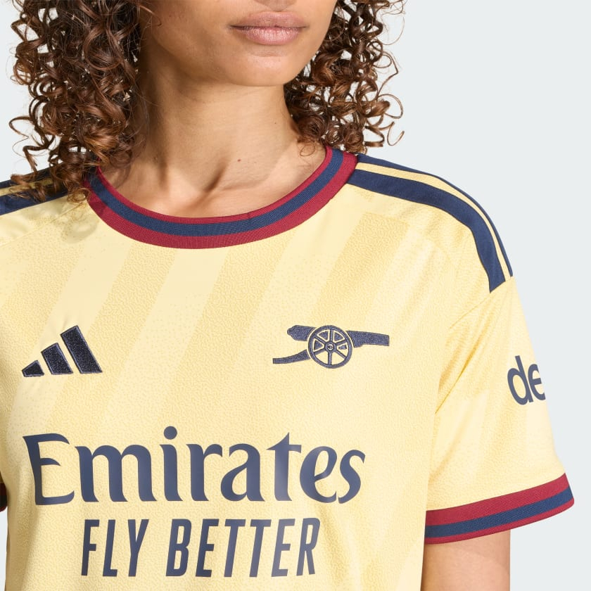 Adidas Arsenal 阿仙奴 2026-27 女裝三客球迷版球衣 (可加印字章) KB9959