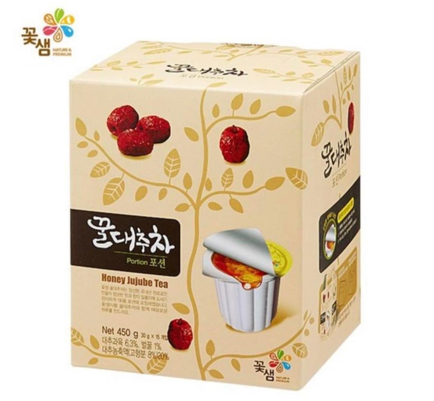 花泉- 韓國蜂蜜紅棗茶 沖劑 (30gX15個膠囊方便裝)