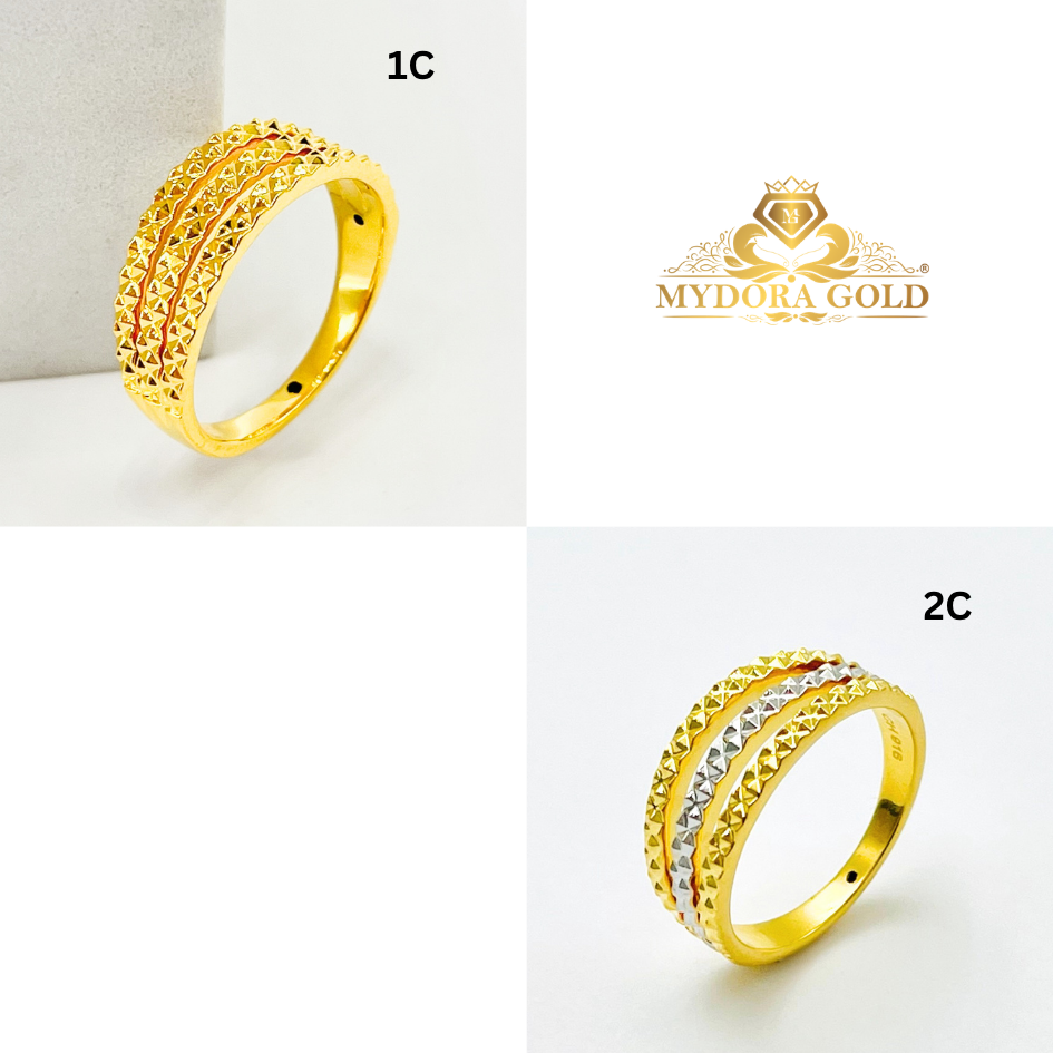 MYDORA Cincin KLCC Pahat 3 Layer (5G) l EMAS 916/22K