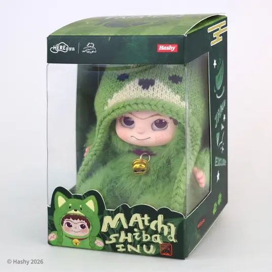 【日本限定】WAKUKU 抹茶柴犬毛絨公仔（日本直送）🍵
