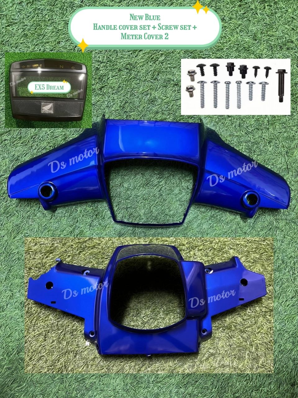 Honda Ex5 Dream Handle Cover 53104 / 53105-GN5-900 ( Loose Inner Parts )