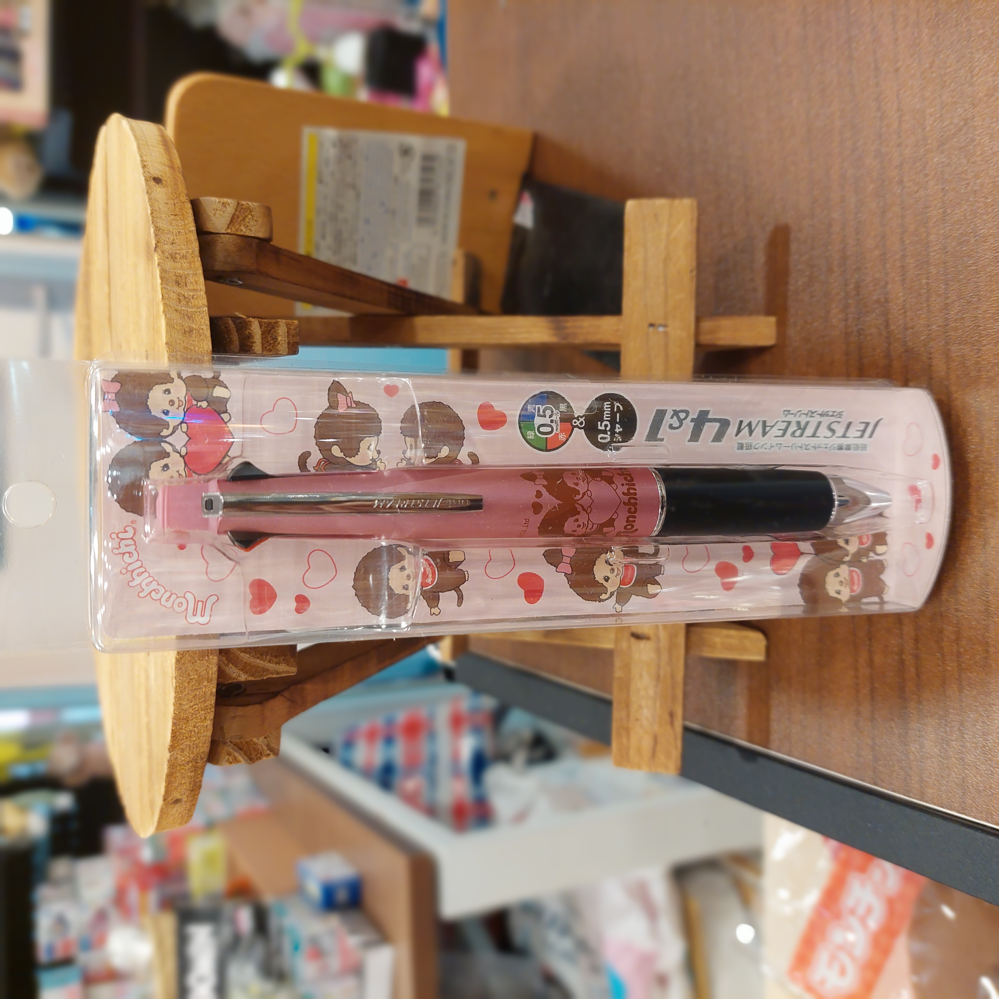 日本 Monchhichi Jetstream 4 + 1 原子筆 鉛芯筆 兩款選